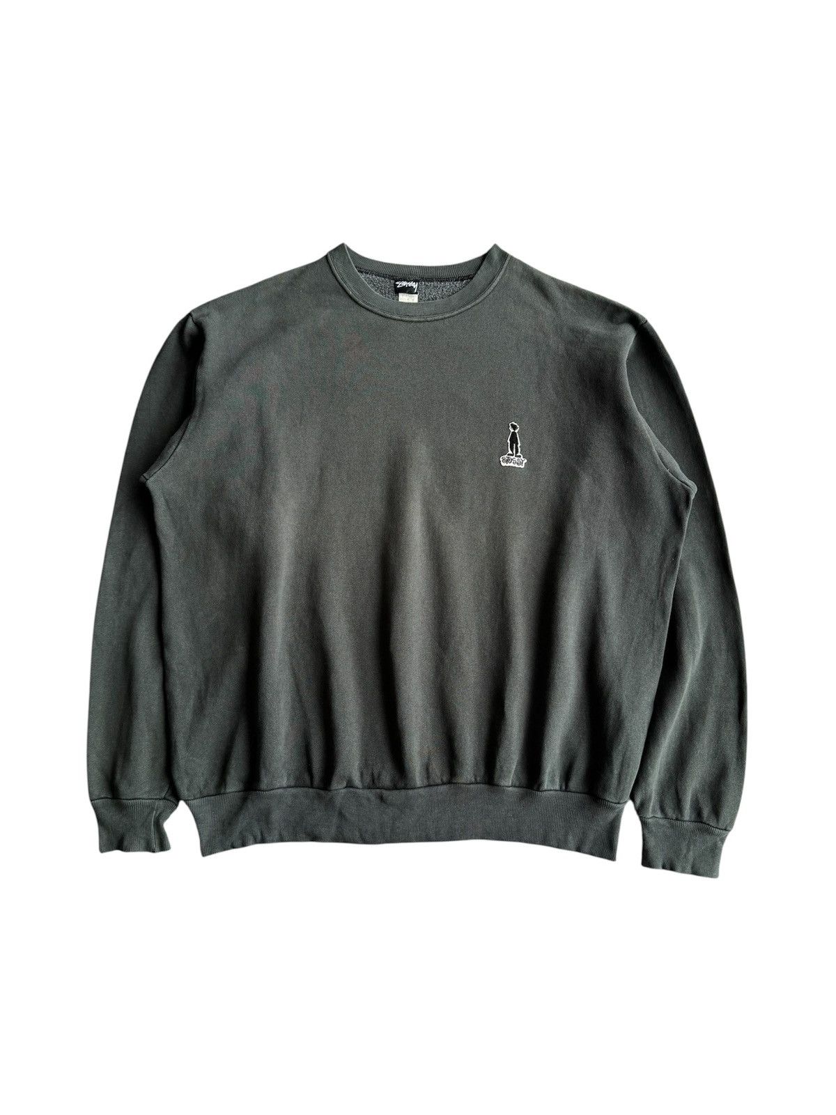 Stussy XX Vintage Stussy 80s Stickman Embroidered Crewneck Size US L / EU 52-54 / 3 - 1 Thumbnail