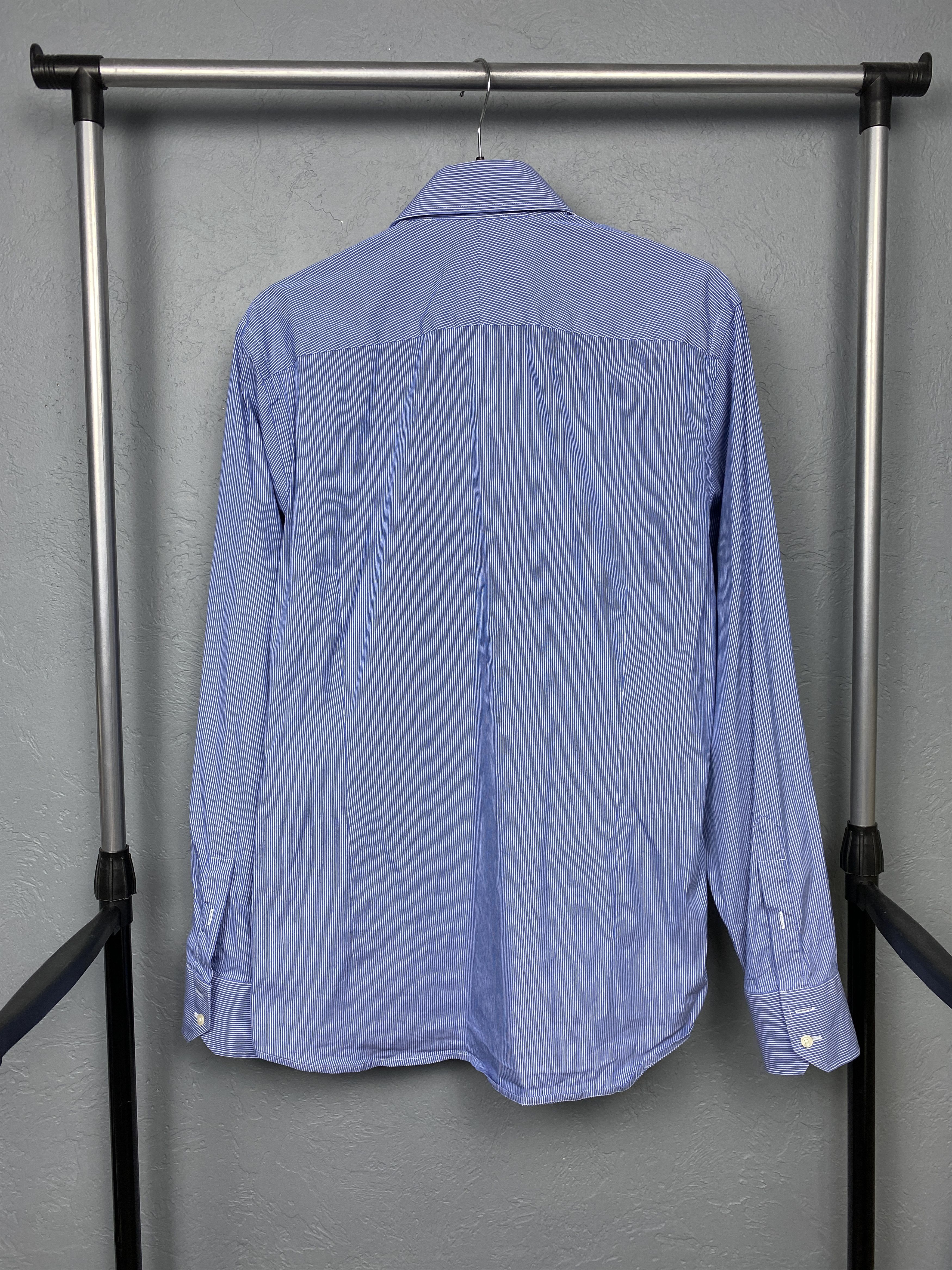 Hackett Hackett Vintage Mens Striped Long Sleeve Shirt Size US L / EU 52-54 / 3 - 7 Thumbnail