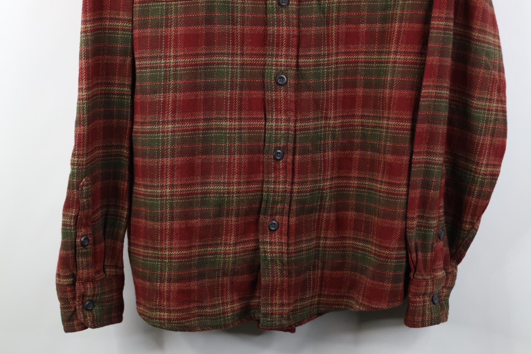 Orvis Vintage Orvis Heavy Button Shirt Jacket Jac Shirt Plaid Size US L / EU 52-54 / 3 - 3 Thumbnail