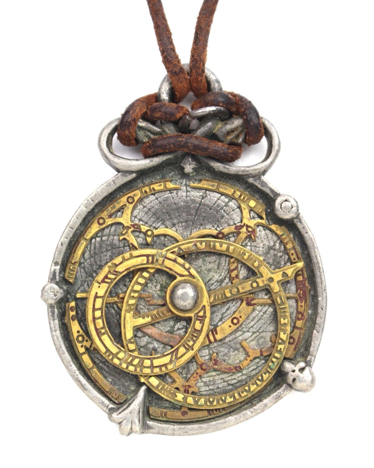 If Six Was Nine 1996 ALCHEMY ENGLAND ROTATING ASTRAL TALISMAN NECKLACE Size ONE SIZE - 1 Thumbnail