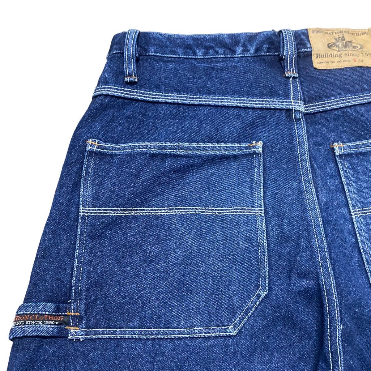 Vintage Vintage PNB Nation Denim Carpenter Baggy Pants Size US 34 / EU 50 - 12 Thumbnail