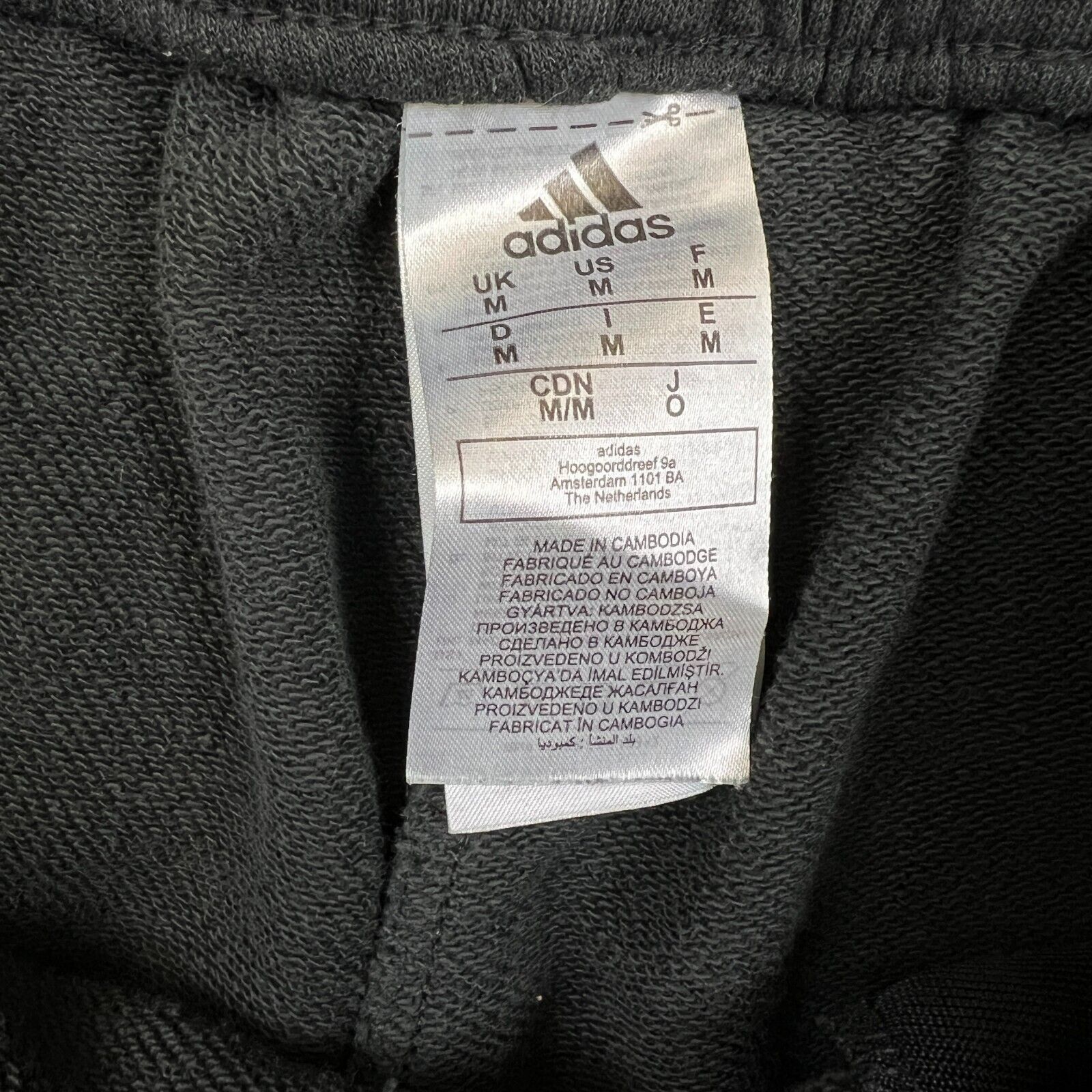 Adidas × Vintage Adidas Sweatpants Medium Stripe Spell Out Athletic Jogger Size US 28 / EU 44 - 7 Thumbnail