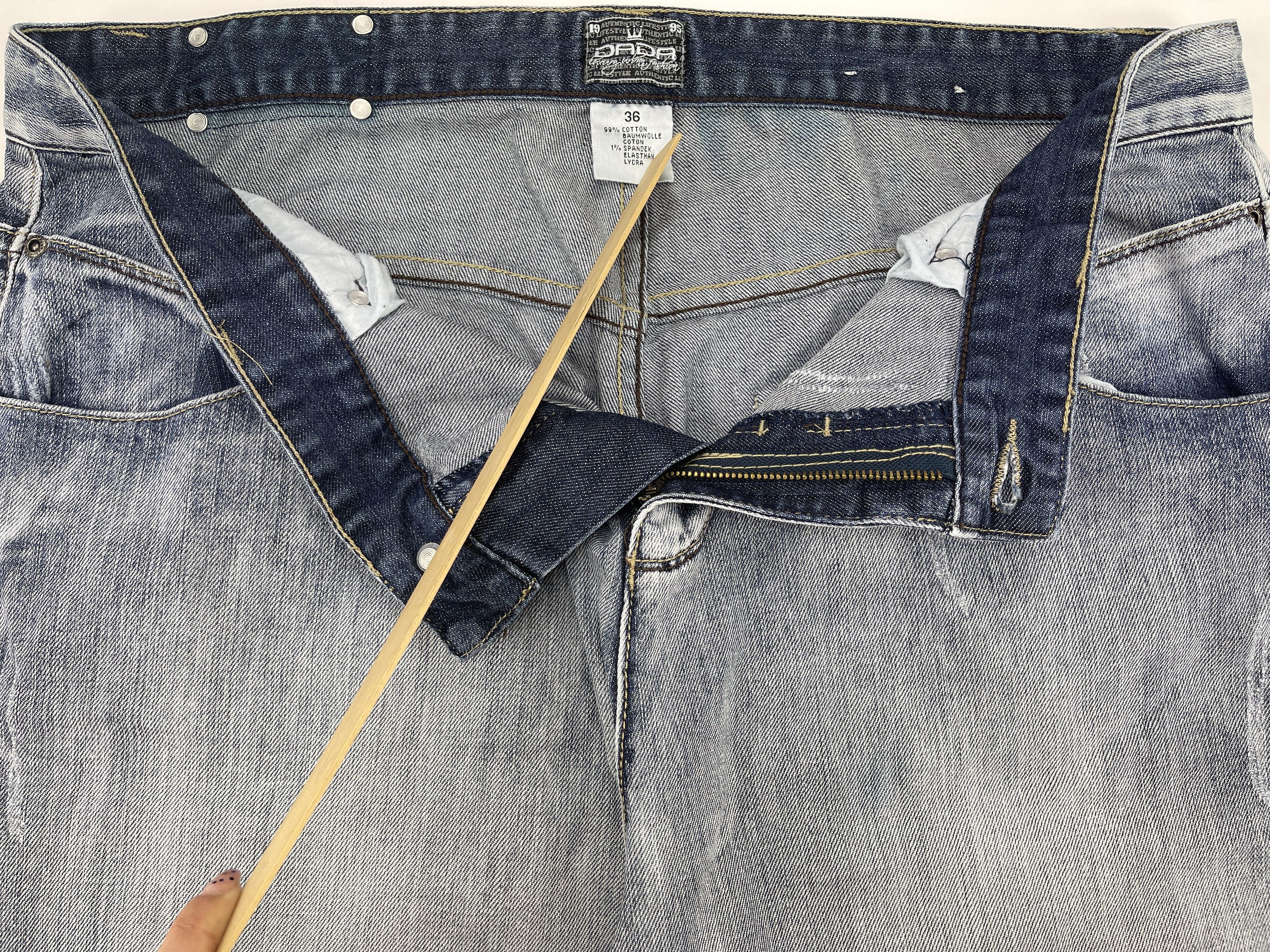 Damani Dada Damani Dada jeans, vintage baggy jeans, 90s hip hop size 36 Size US 36 / EU 52 - 16 Thumbnail