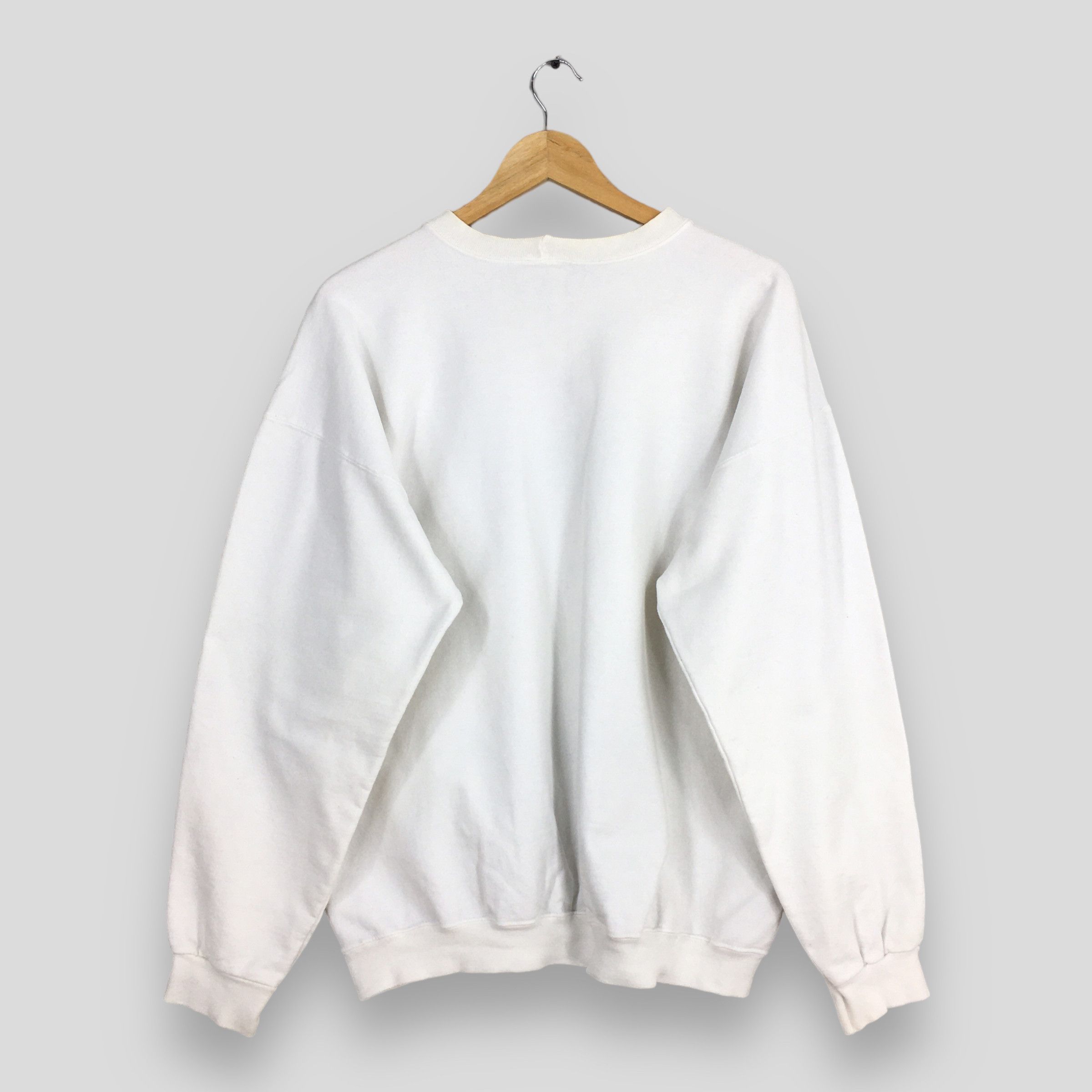 DKNY Vintage Dkny Jeans White Sweatshirt XXLarge Size US XXL / EU 58 / 5 - 6 Thumbnail