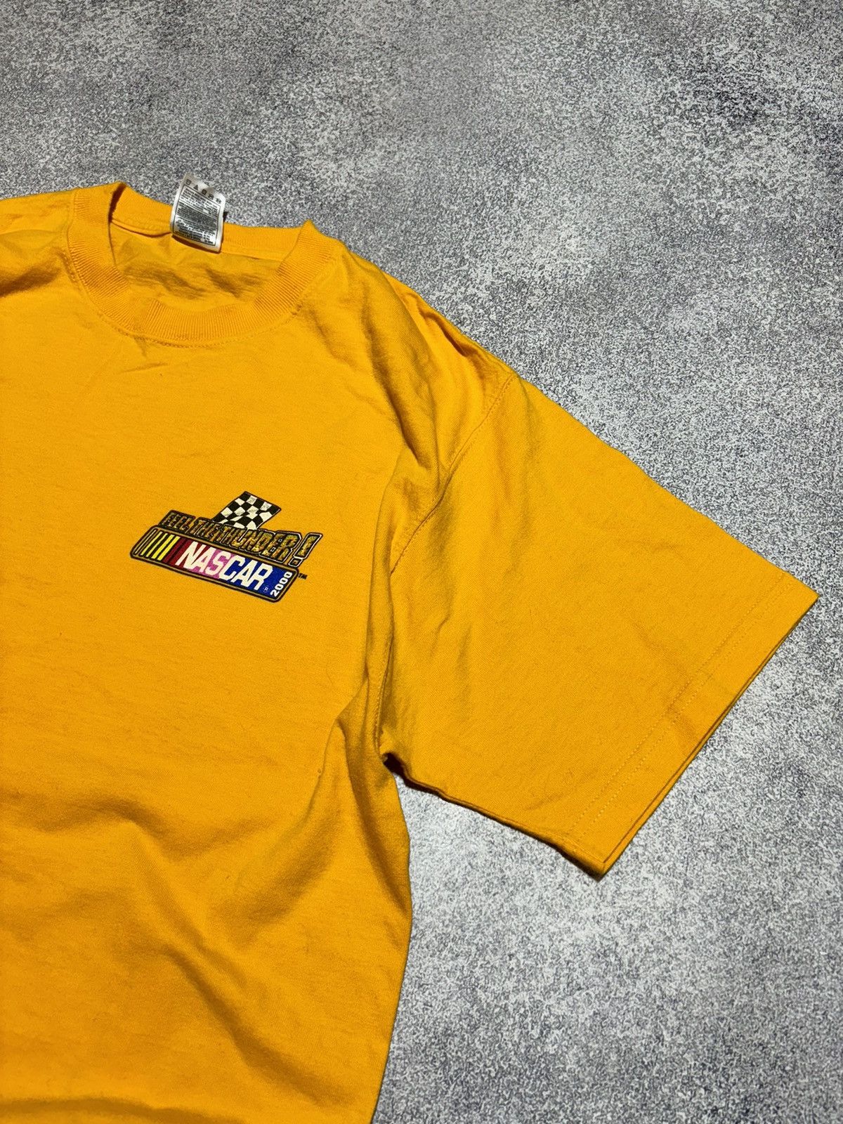 NASCAR × Vintage Nascar Feel The Thunder Vintage T-shirt Racing size L Size US L / EU 52-54 / 3 - 3 Thumbnail