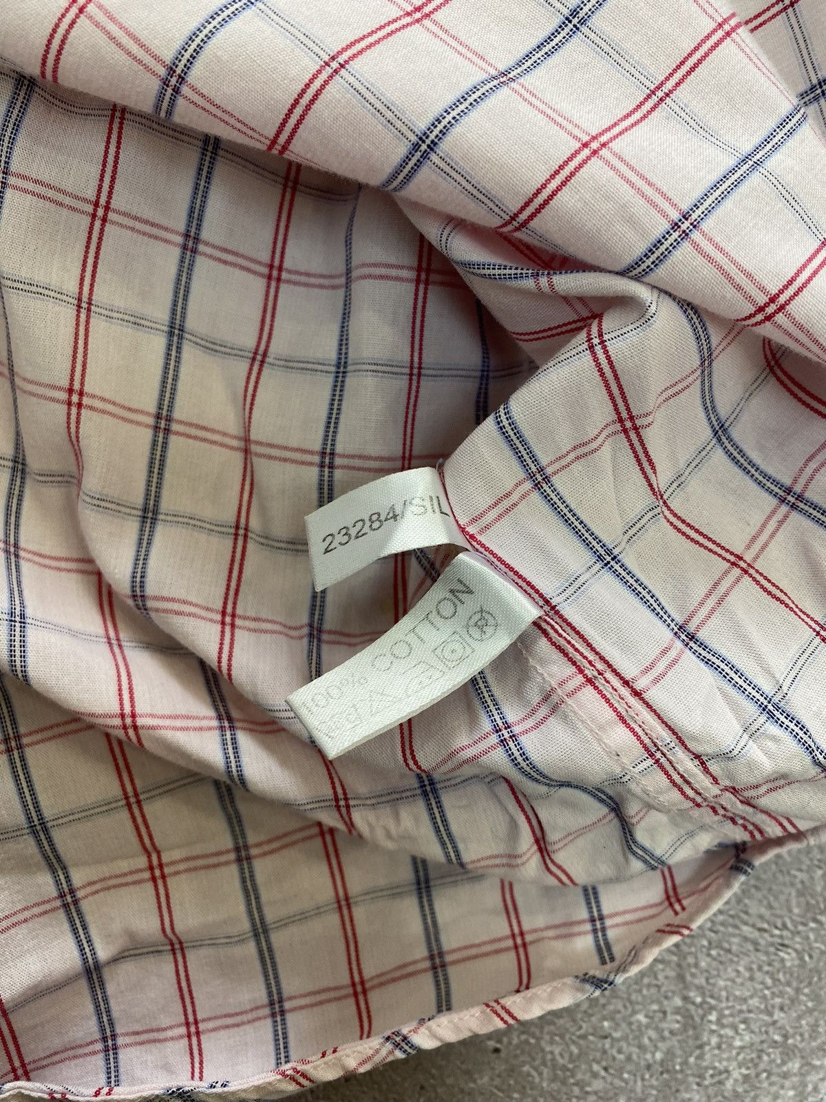 Yves Saint Laurent Vintage YSL Long Sleeve Checkered Shirt Size L Size US L / EU 52-54 / 3 - 10 Thumbnail