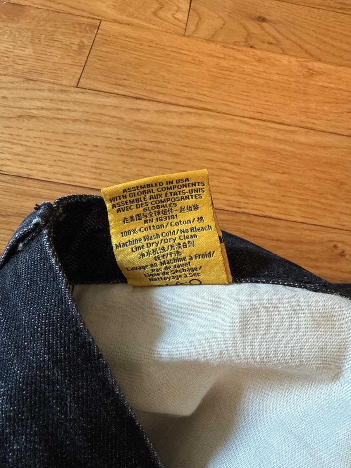 Rhude Rhude Cropped Jean [Black] Size US 30 / EU 46 - 7 Thumbnail