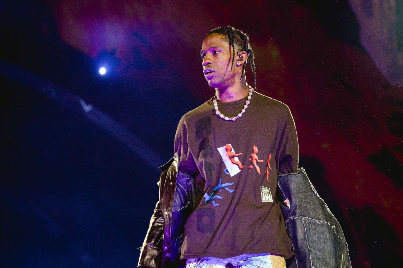 Travis Scott Astroworld festival 2021 longsleev Size US L / EU 52-54 / 3 - 8 Thumbnail