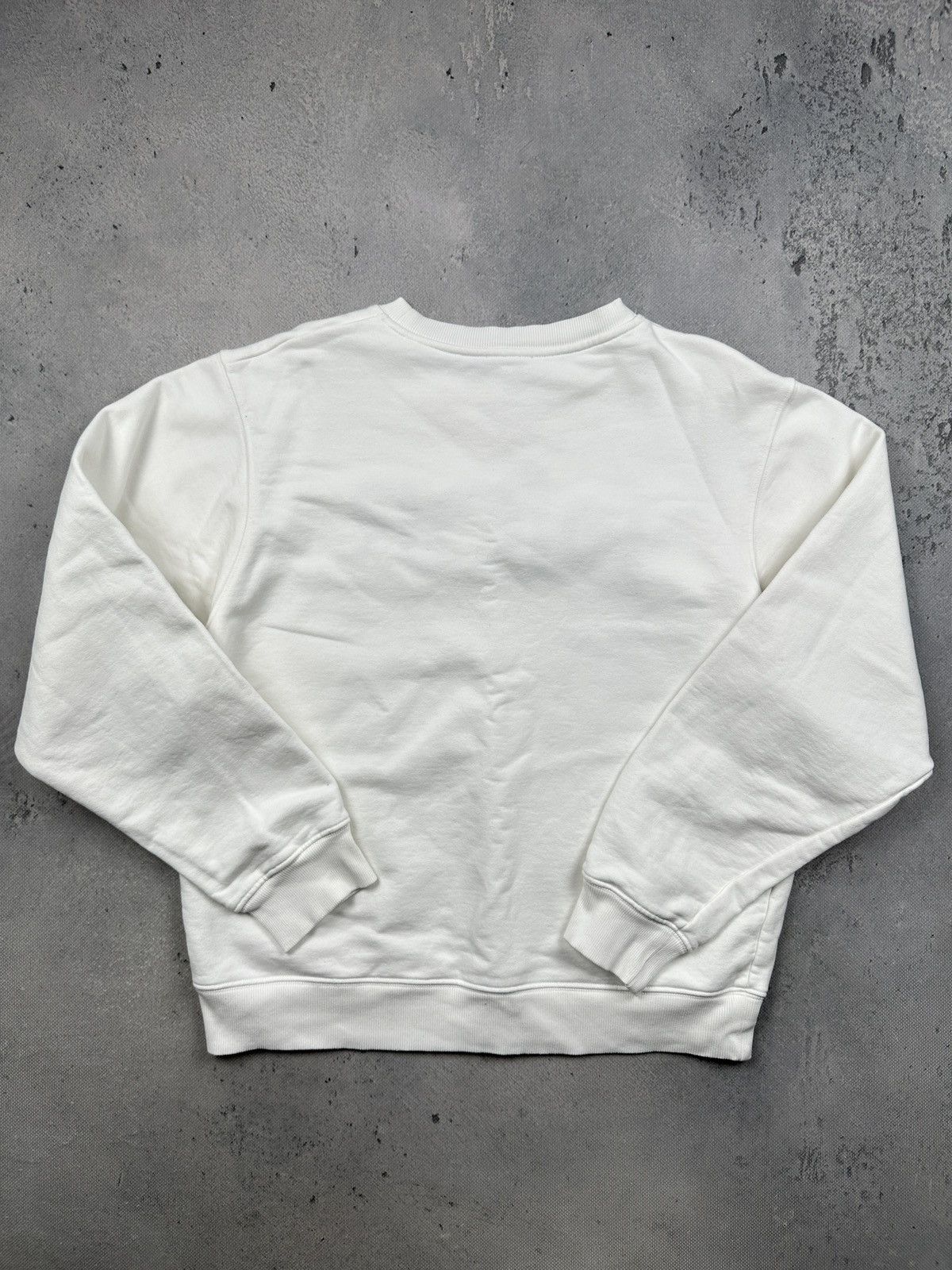 Dior Dior Safety Pin Embroidered Logo Sweatshirt White Lux Fleece Size US L / EU 52-54 / 3 - 9 Thumbnail