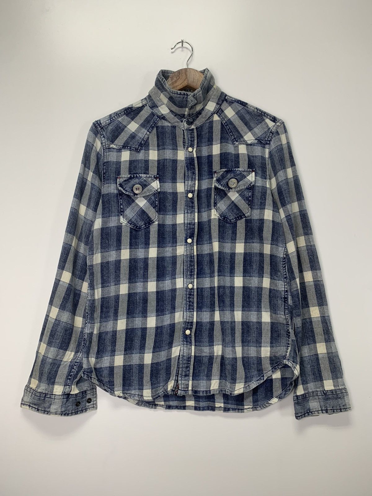 Flannel × Japanese Brand × Vintage Vintage Oilcake Western flannel Size US M / EU 48-50 / 2 - 1 Thumbnail