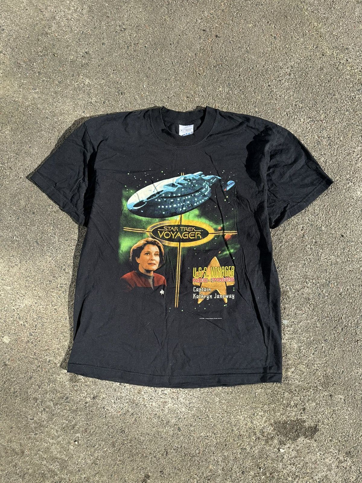 Vintage STAR TREK Vintage 2000 MOVIE T SHIRT Size US M / EU 48-50 / 2 - 2 Thumbnail