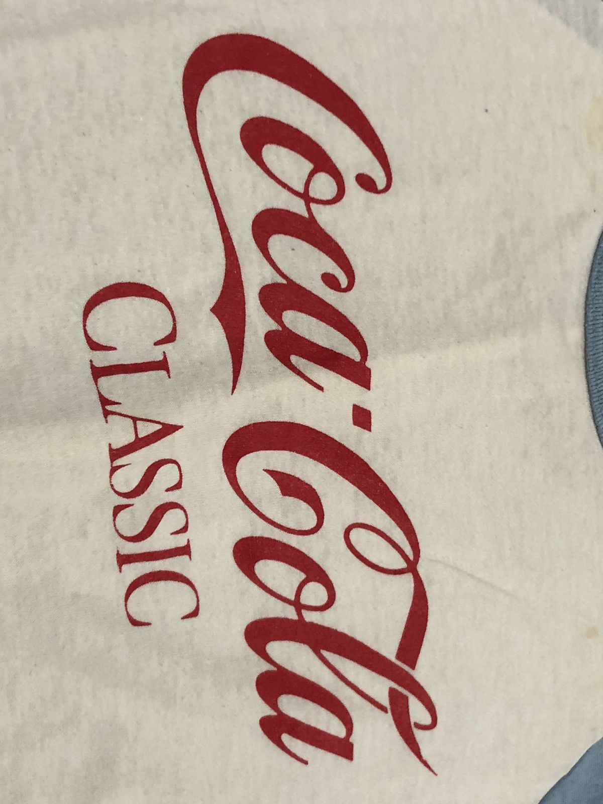 Coca Cola × Vintage 80s Coca Cola Classic Ragland Size US XL / EU 56 / 4 - 2 Thumbnail