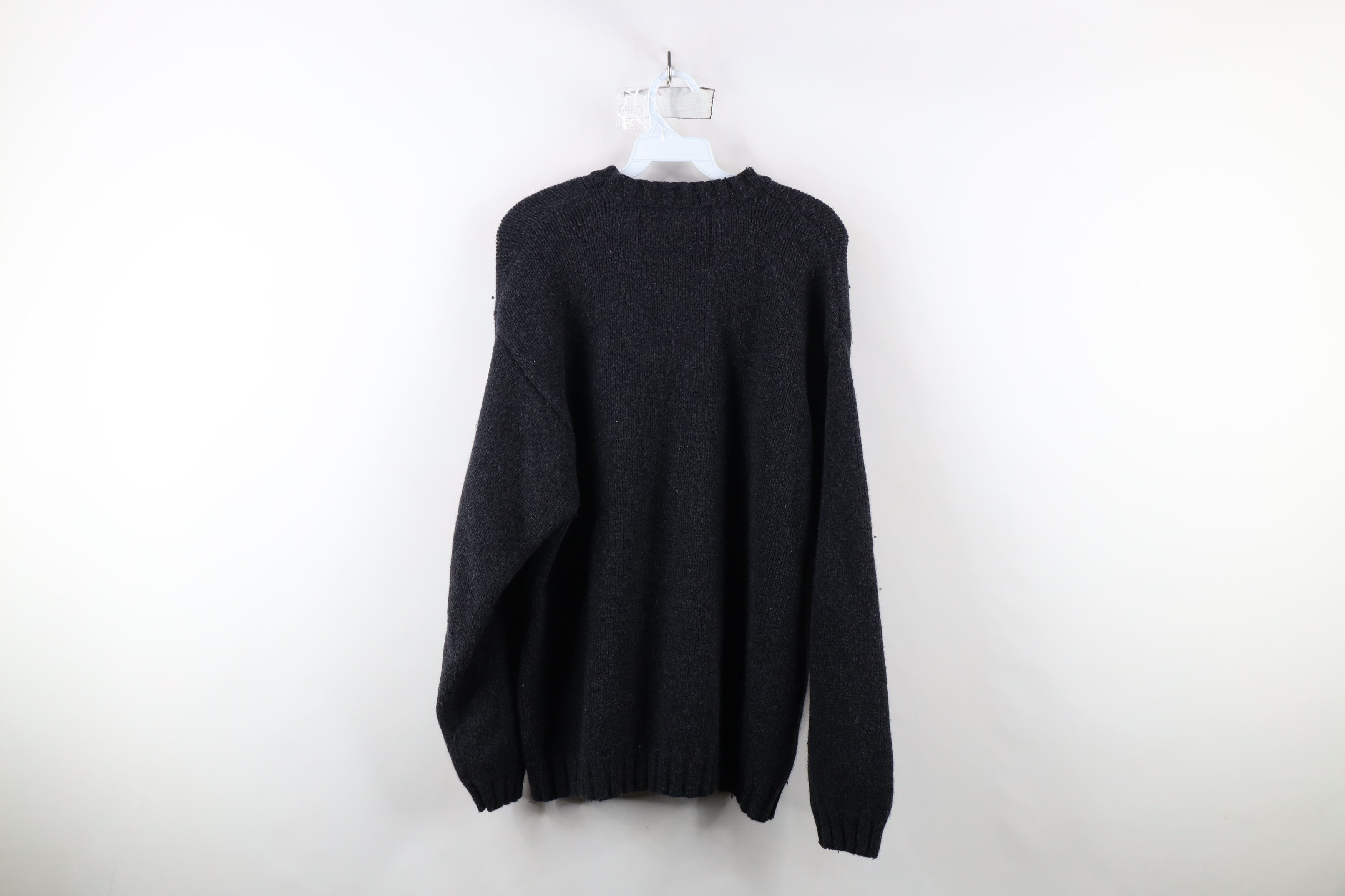 Abercrombie & Fitch × Vintage Vintage 90s Abercrombie & Fitch Lambswool Snowflake Sweater Size US XL / EU 56 / 4 - 8 Thumbnail