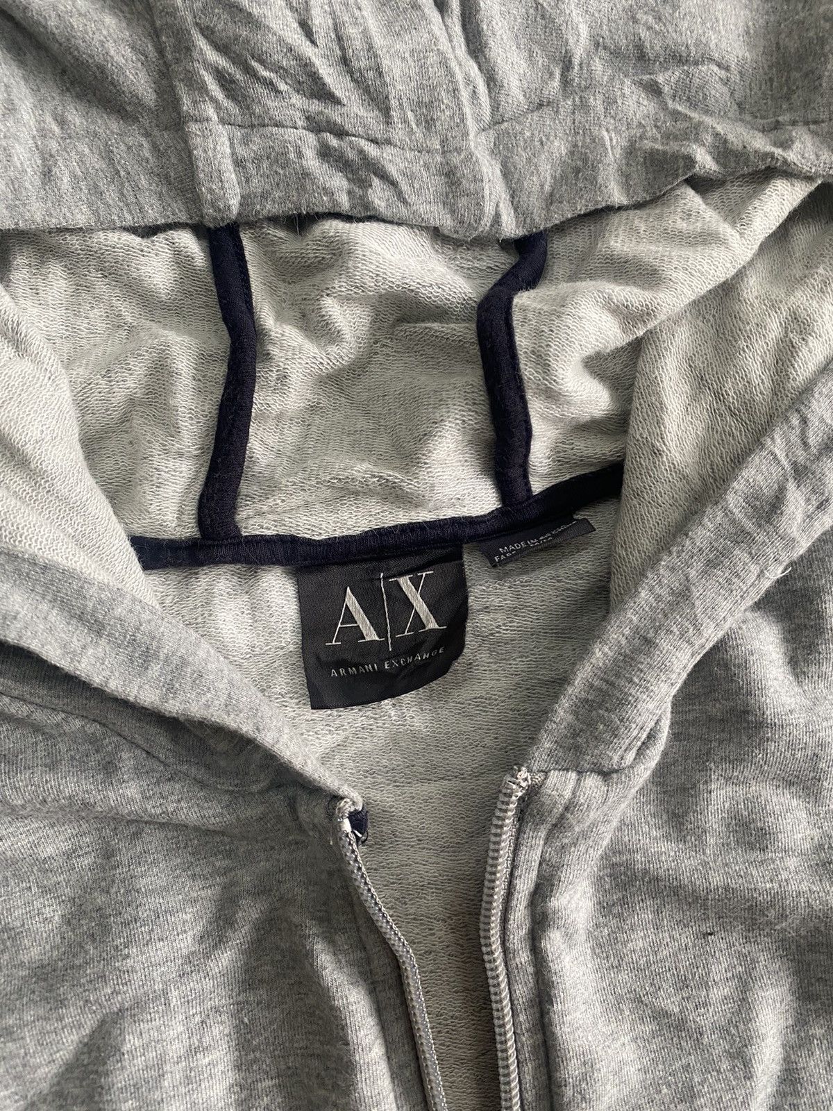 Armani Exchange × Designer SUMMER 2013 HOODED VEST ARMANI EXCHANGE PUNK GRUNGE LGB Size US M / EU 48-50 / 2 - 5 Thumbnail