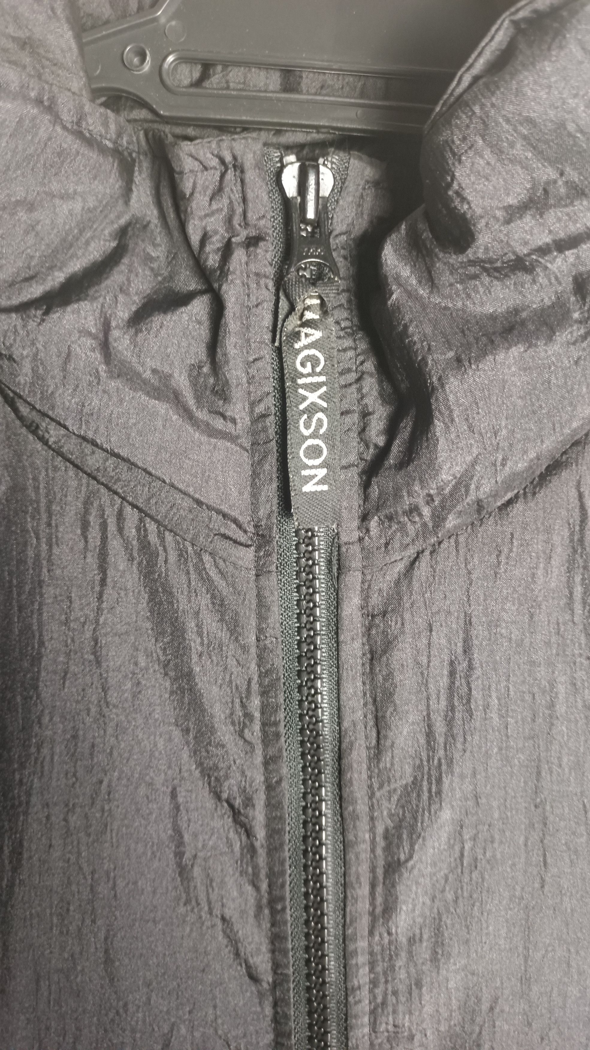 Japanese Brand MX BLACK BROTHER HOCKEY BLACK GANG LIGHT JACKET Size US XL / EU 56 / 4 - 6 Thumbnail