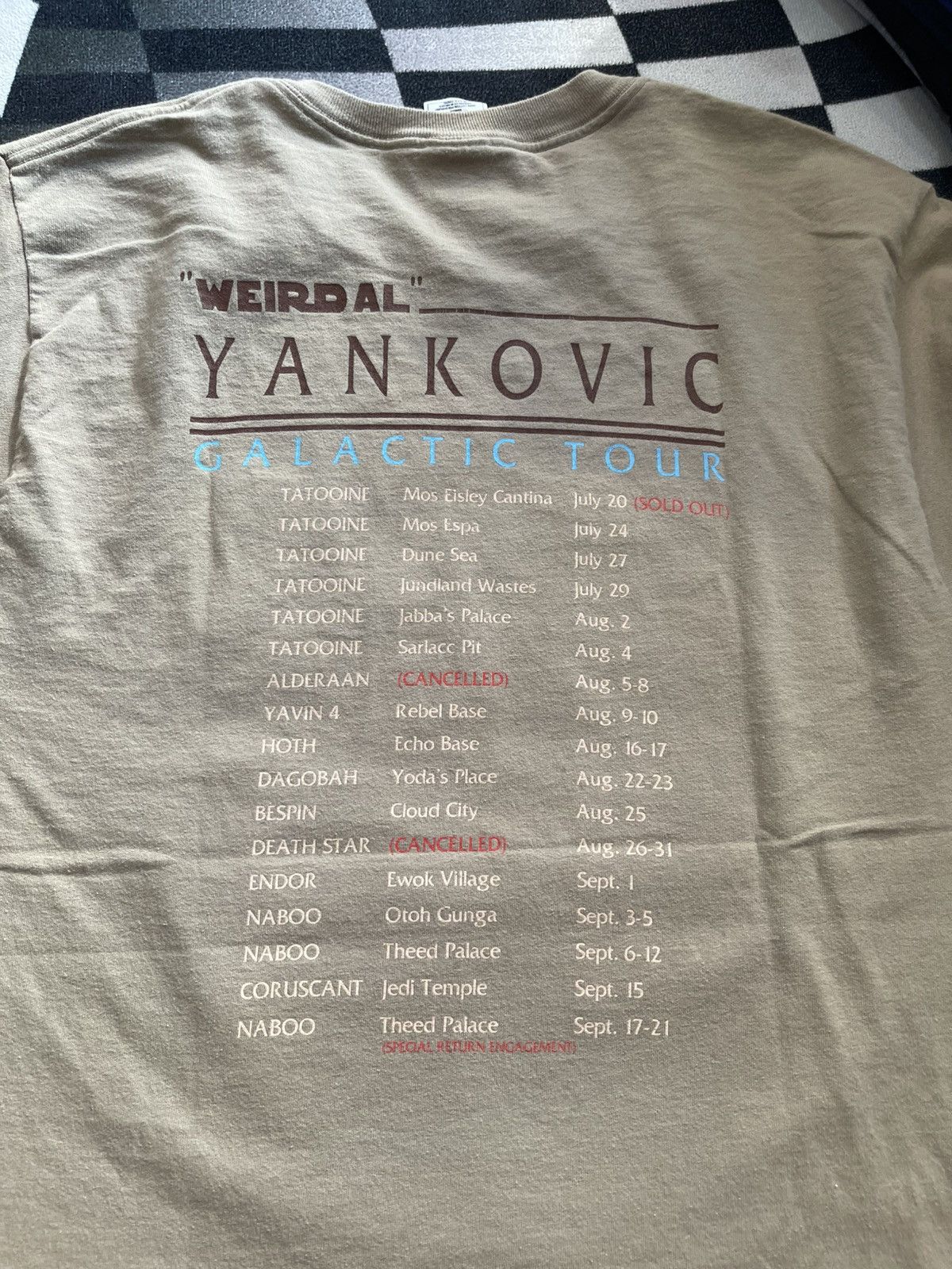 Band Tees VTG Weird Al Yankovic 'The Saga Begins' Star Wars Parody Tee Size US L / EU 52-54 / 3 - 6 Thumbnail