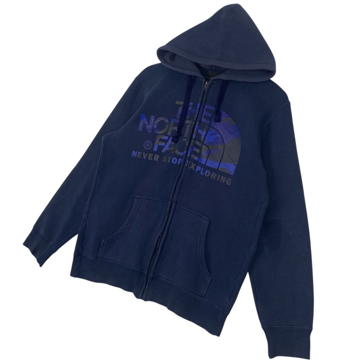 Other Vintage The North Face Hoodie Sweater Navy Blue Size L Size US L / EU 52-54 / 3 - 2 Thumbnail