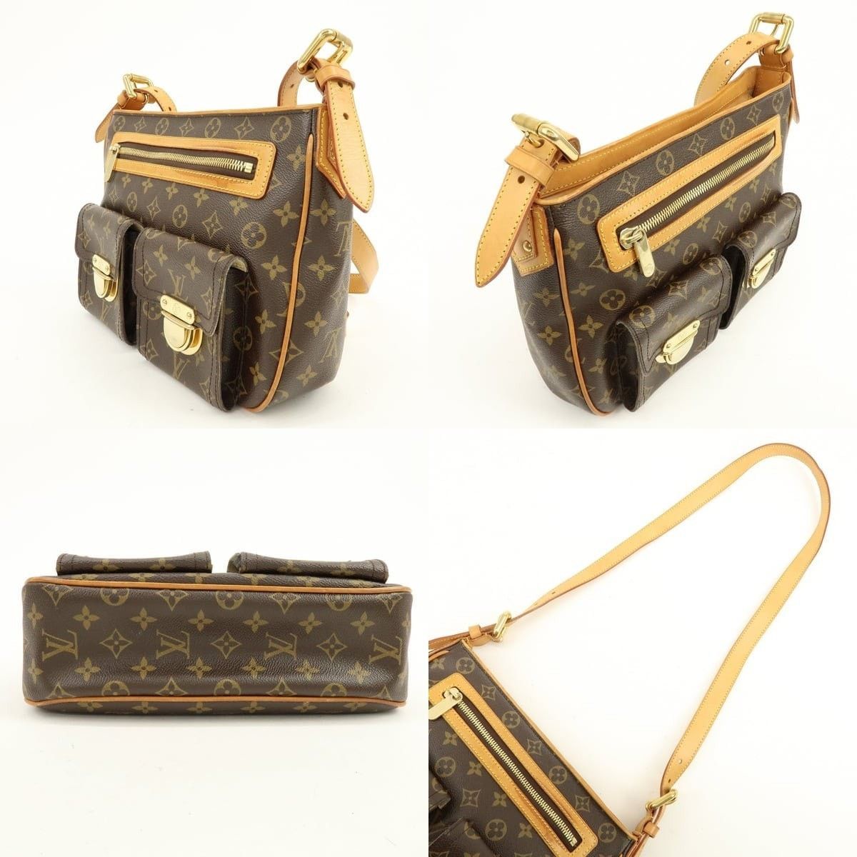 Louis Vuitton Louis Vuitton Monogram Hudson GM Shoulder Bag Size ONE SIZE - 3 Thumbnail
