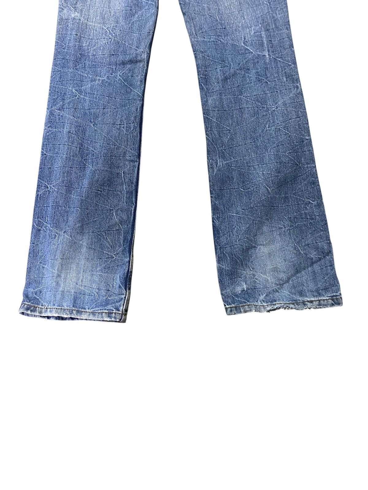 Japanese Brand Japanase brand double waist denim regular straight cut Size US 31 - 4 Thumbnail