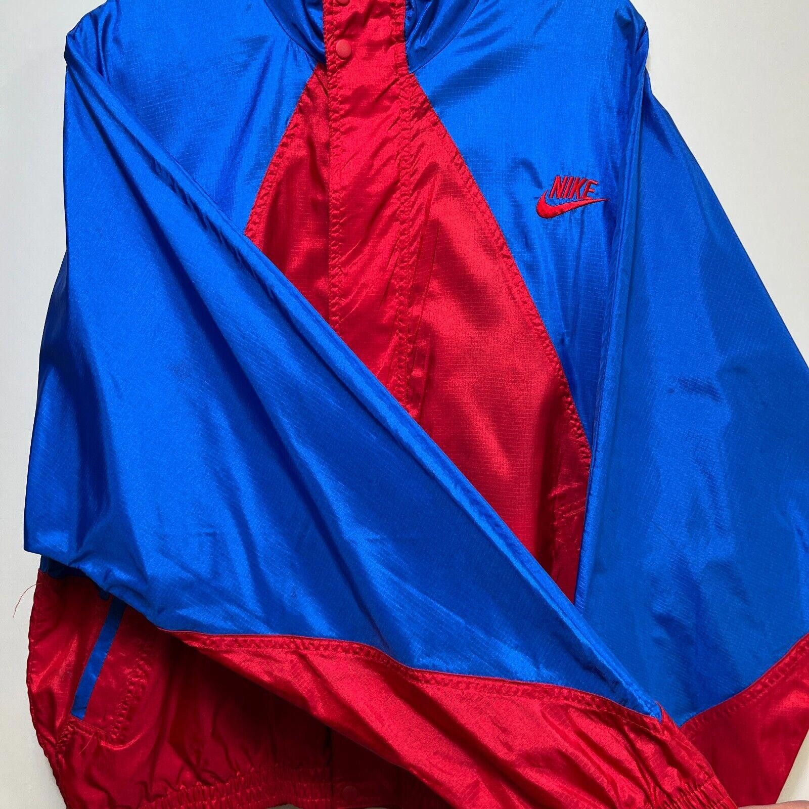 Nike × Vintage Vintage 90s Buffalo Bisons Nike Windbreaker Jacket L Size US L / EU 52-54 / 3 - 12 Thumbnail