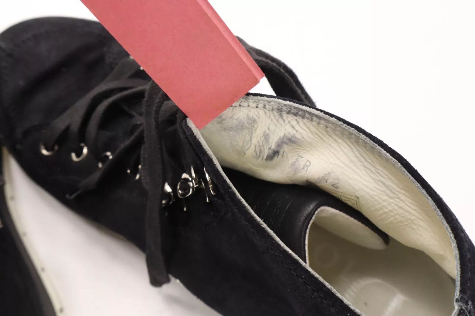 Dior DIOR Sneakers Men's FR 42 Black Suede Leather Almond Toe Size US 9 / EU 42 - 13 Thumbnail