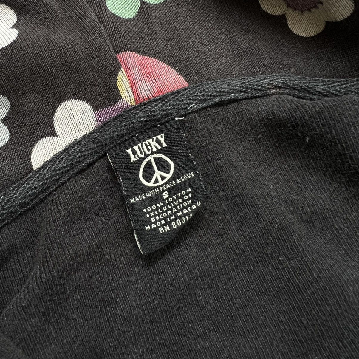 Lucky Brand 2000’s Lucky Peace Logo Vkei Style Zip Hoodie Size US S / EU 44-46 / 1 - 8 Thumbnail