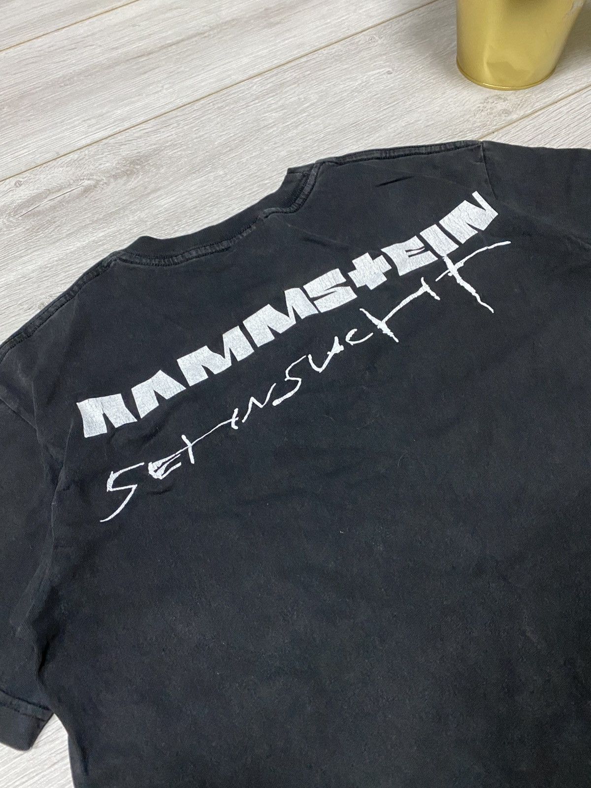 Vintage Vintage Rammstein Sehnsucht 1997 Tour t-shirt Size US M / EU 48-50 / 2 - 9 Thumbnail