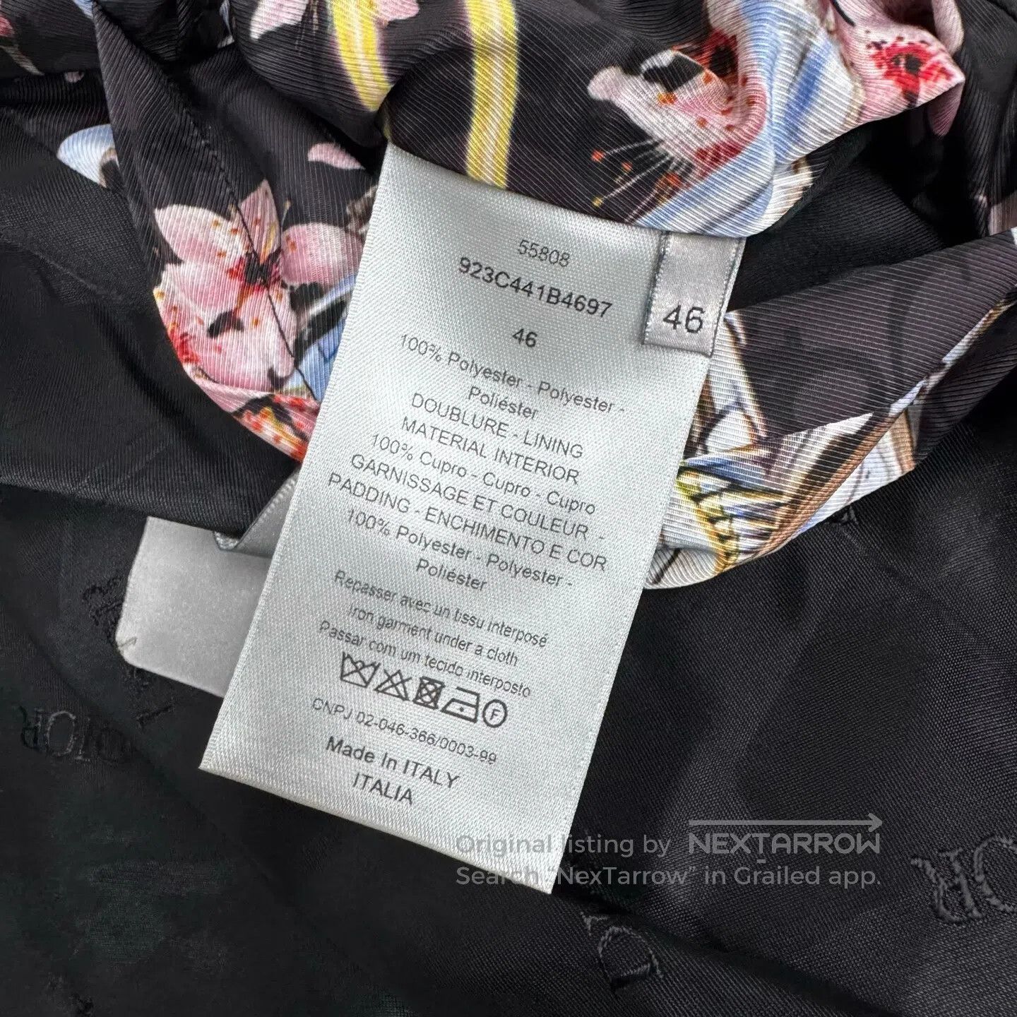 Dior Dior x Kongshan Base sakura Baseball jacket| Size US S / EU 44-46 / 1 - 6 Thumbnail