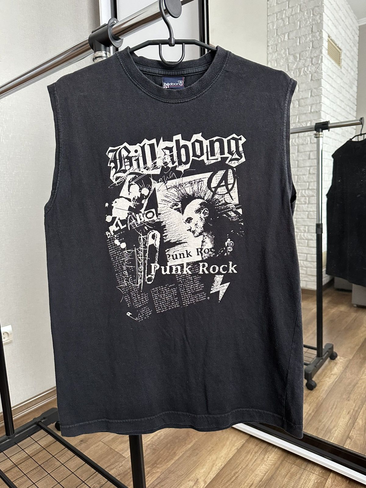 Billabong Billabong Surf Vintage Punk Rock T-Shirt Tee Tank Top 90s Size US M / EU 48-50 / 2 - 3 Thumbnail