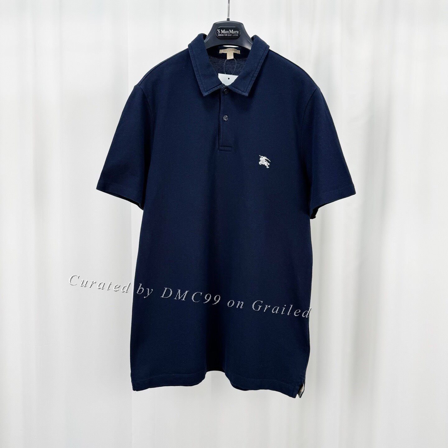 Burberry Burberry Embroidered Horse Check Polo Size US L / EU 52-54 / 3 - 1 Thumbnail