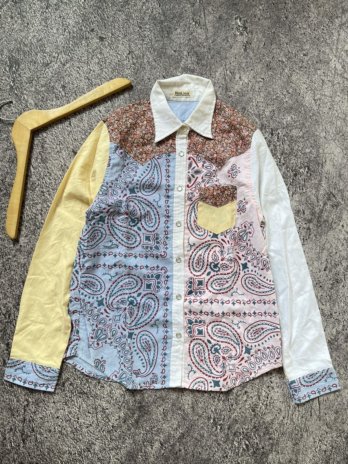 Japanese Brand RimLimit “Kapital Style” Button Shirt Size US M / EU 48-50 / 2 - 1 Thumbnail