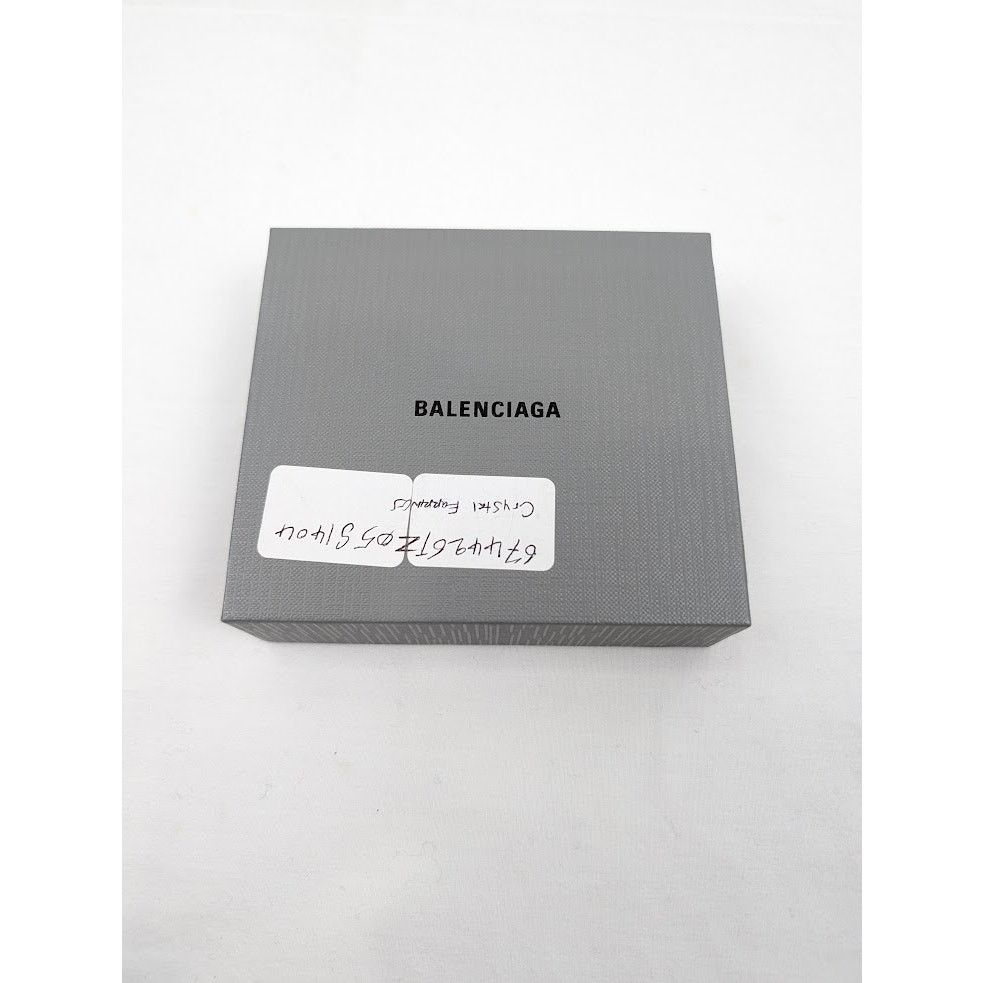 Balenciaga o1rshd1 Size: OS / Crystals Earrings in Silver Size ONE SIZE - 12 Thumbnail