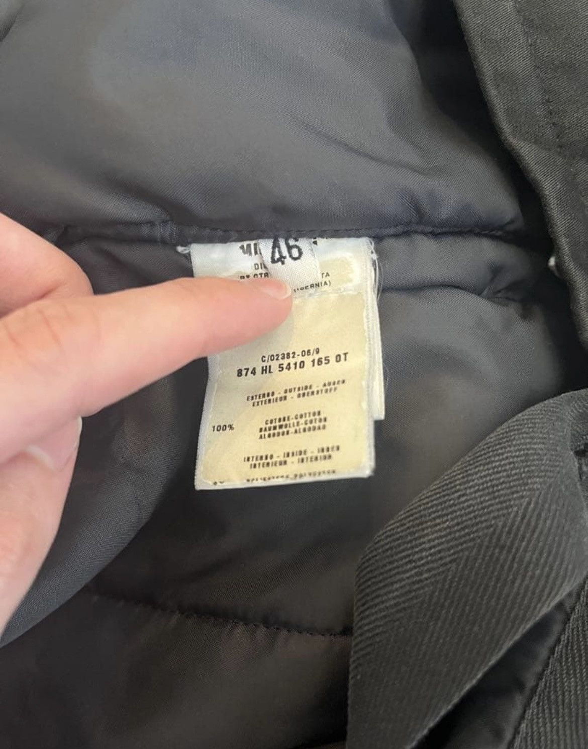 Helmut Lang helmut lang astro biker jacket 99aw black Size US S / EU 44-46 / 1 - 5 Thumbnail
