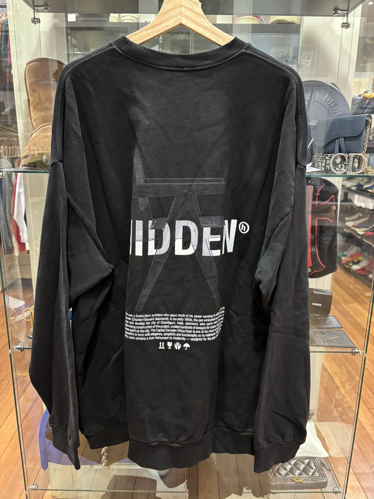 HIDDEN Hidden NY Pierre Jeanneret Crewneck Size US XXL / EU 58 / 5 - 2 Thumbnail