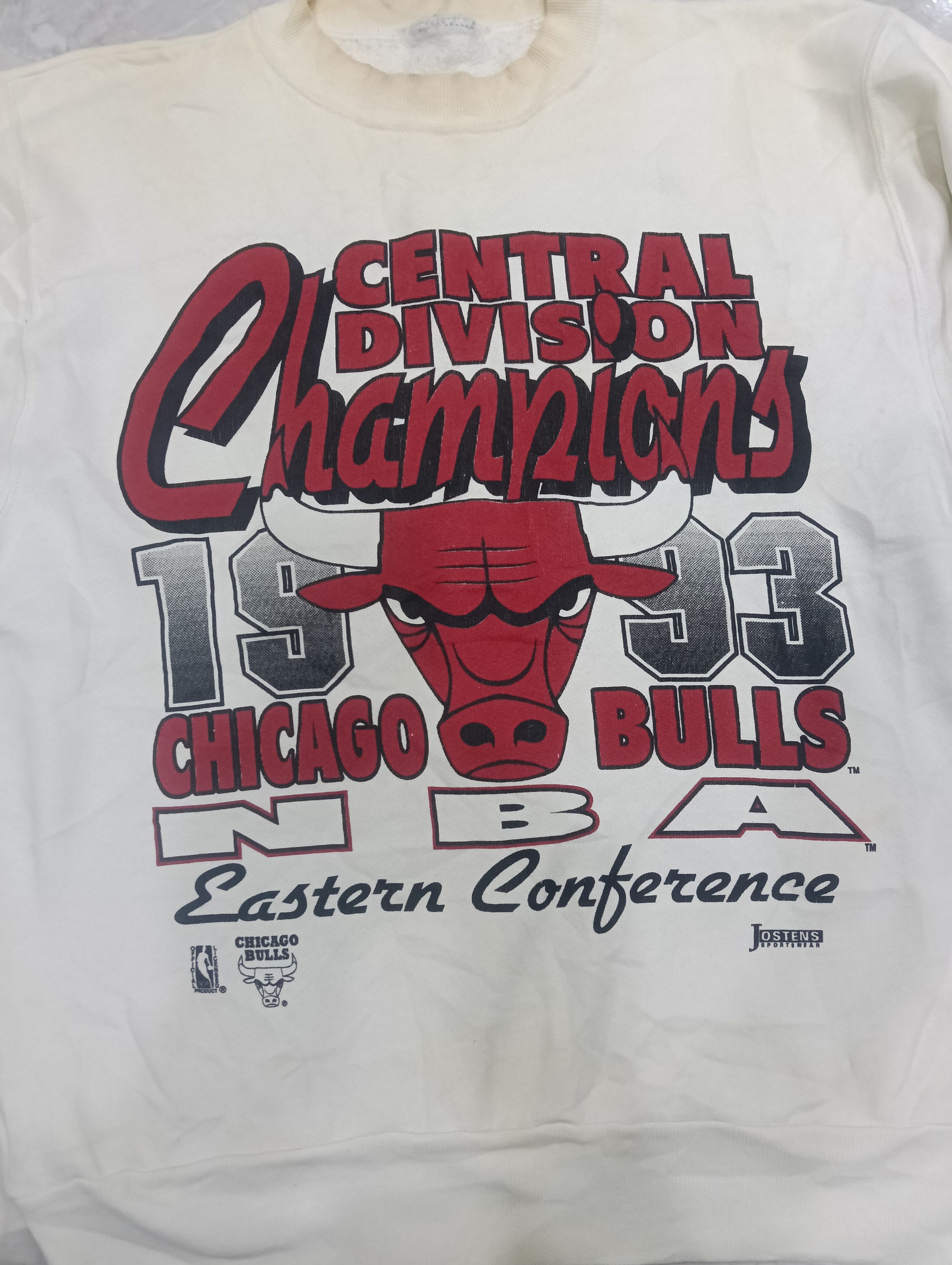 NBA Vintage 90s Chicago Bulls Sweat Size US L / EU 52-54 / 3 - 1 Thumbnail