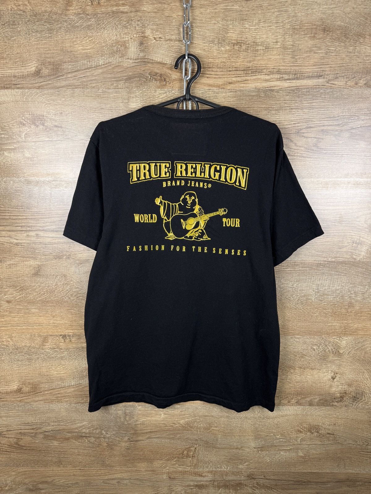 Japanese Brand × True Religion Mens Vintage True Religion T-shirt big logo tee metallic Size US M / EU 48-50 / 2 - 1 Thumbnail