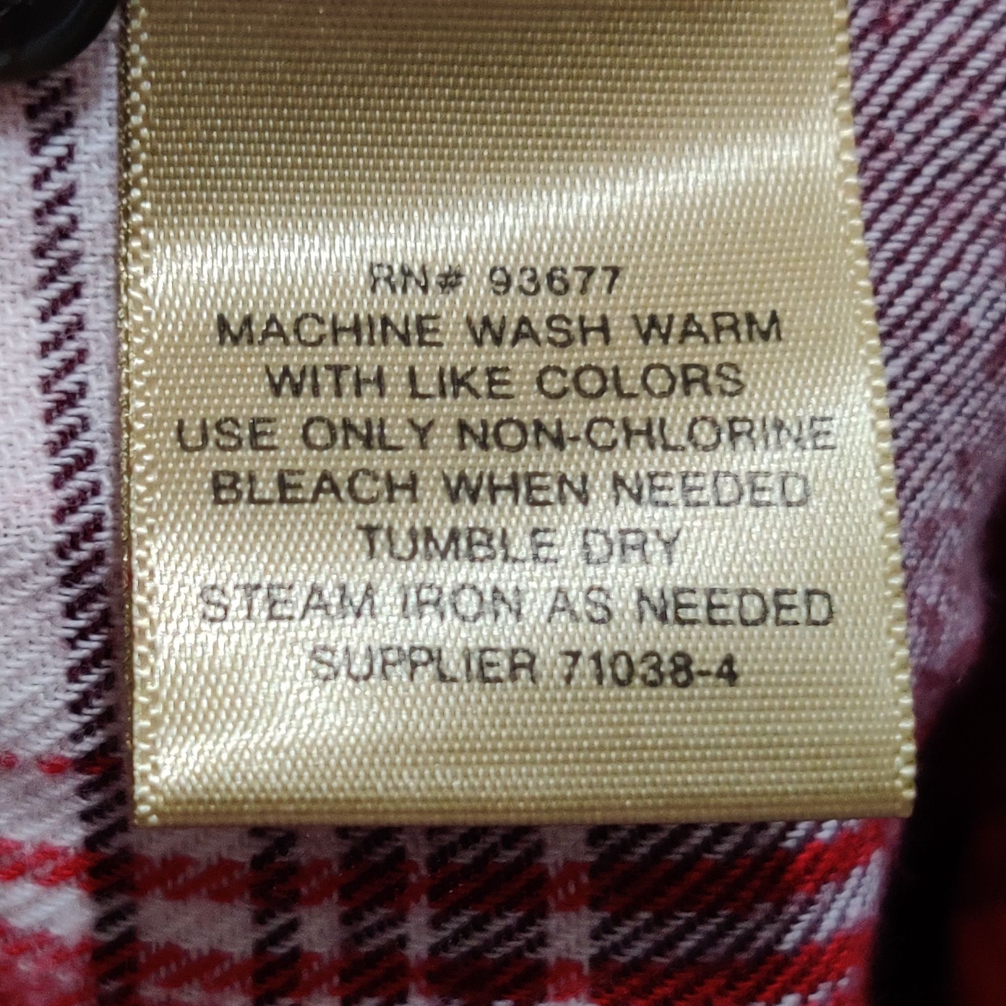 Other The Foundry Supply Mens Shirt Flannel Button Up Plaid Red Wh Size US XL / EU 56 / 4 - 5 Thumbnail
