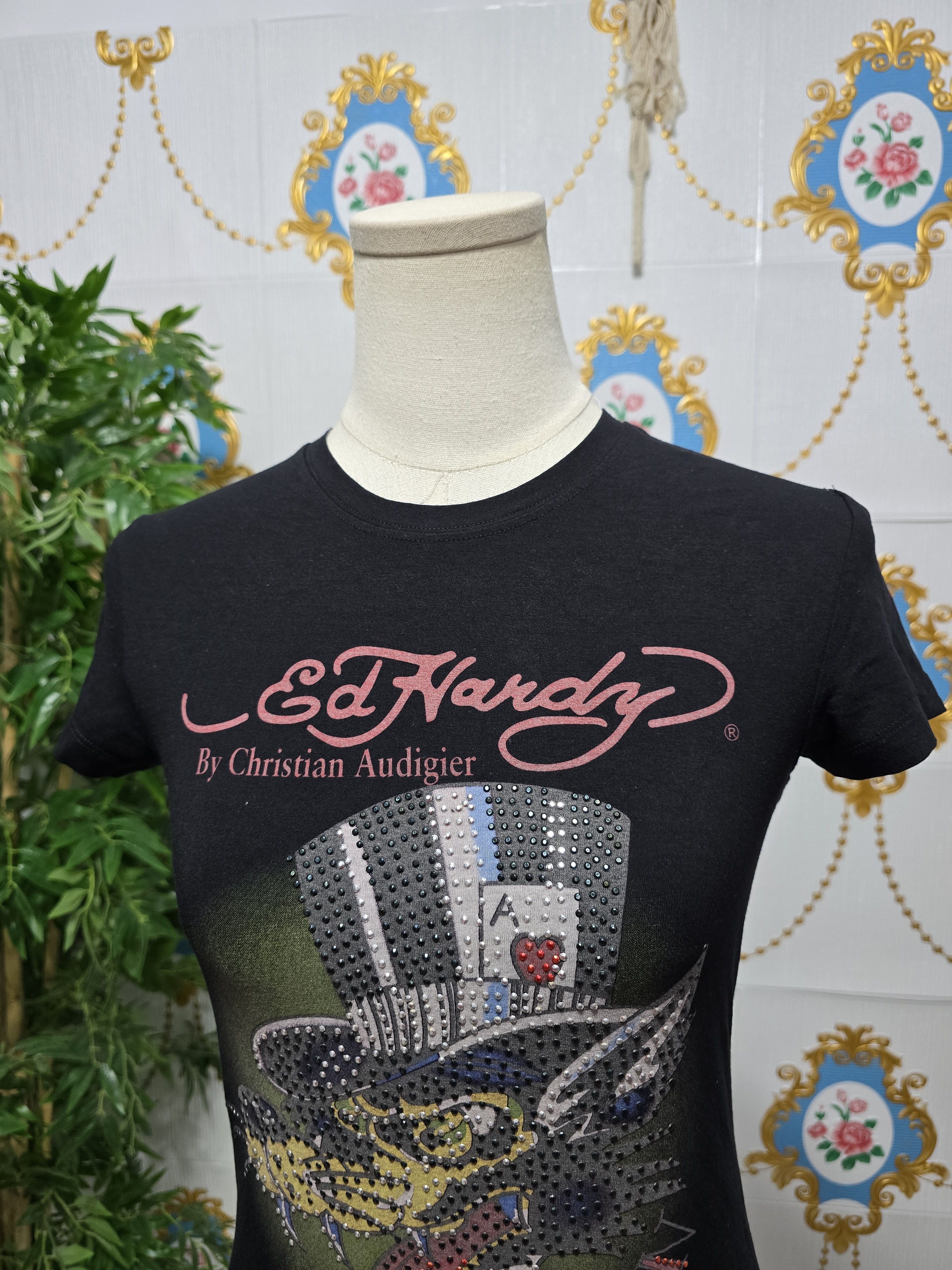 Ed Hardy ED HARDY x CHRISTIAN AUDIGIER vintage RARE fits s/m Size M / US 6-8 / IT 42-44 - 5 Thumbnail
