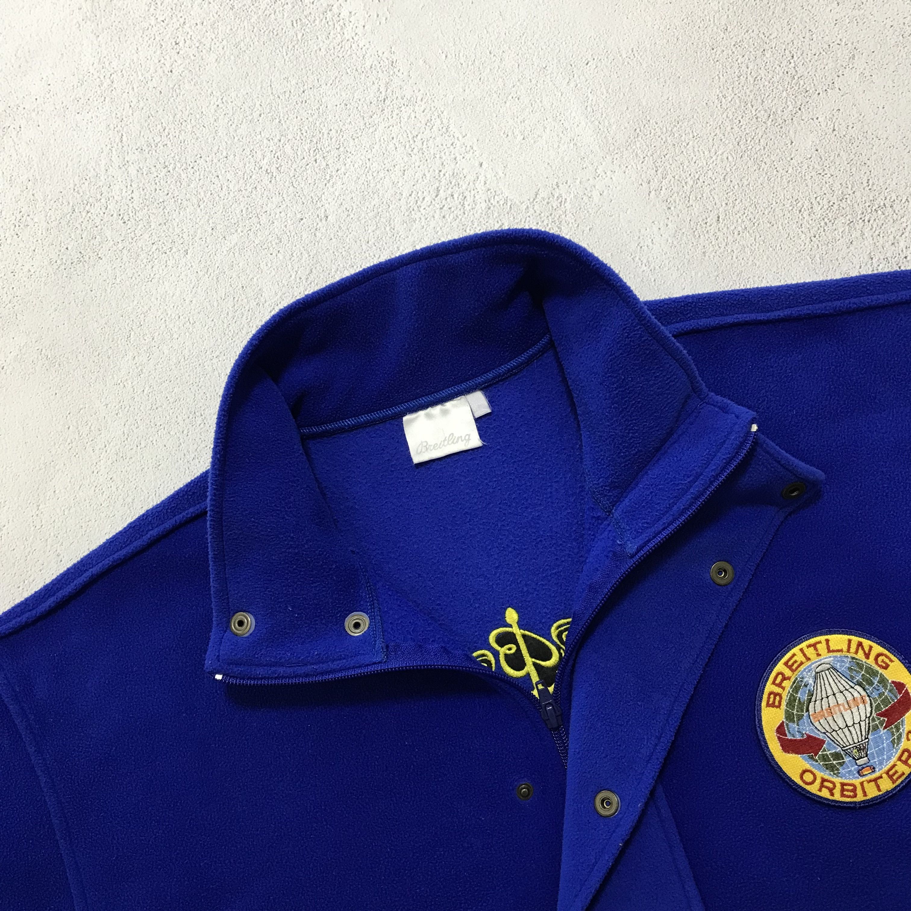 Breitling BREITLING Orbiter 3 Vintage Fleece Jacket Y2K Watch Archive Size US L / EU 52-54 / 3 - 4 Thumbnail