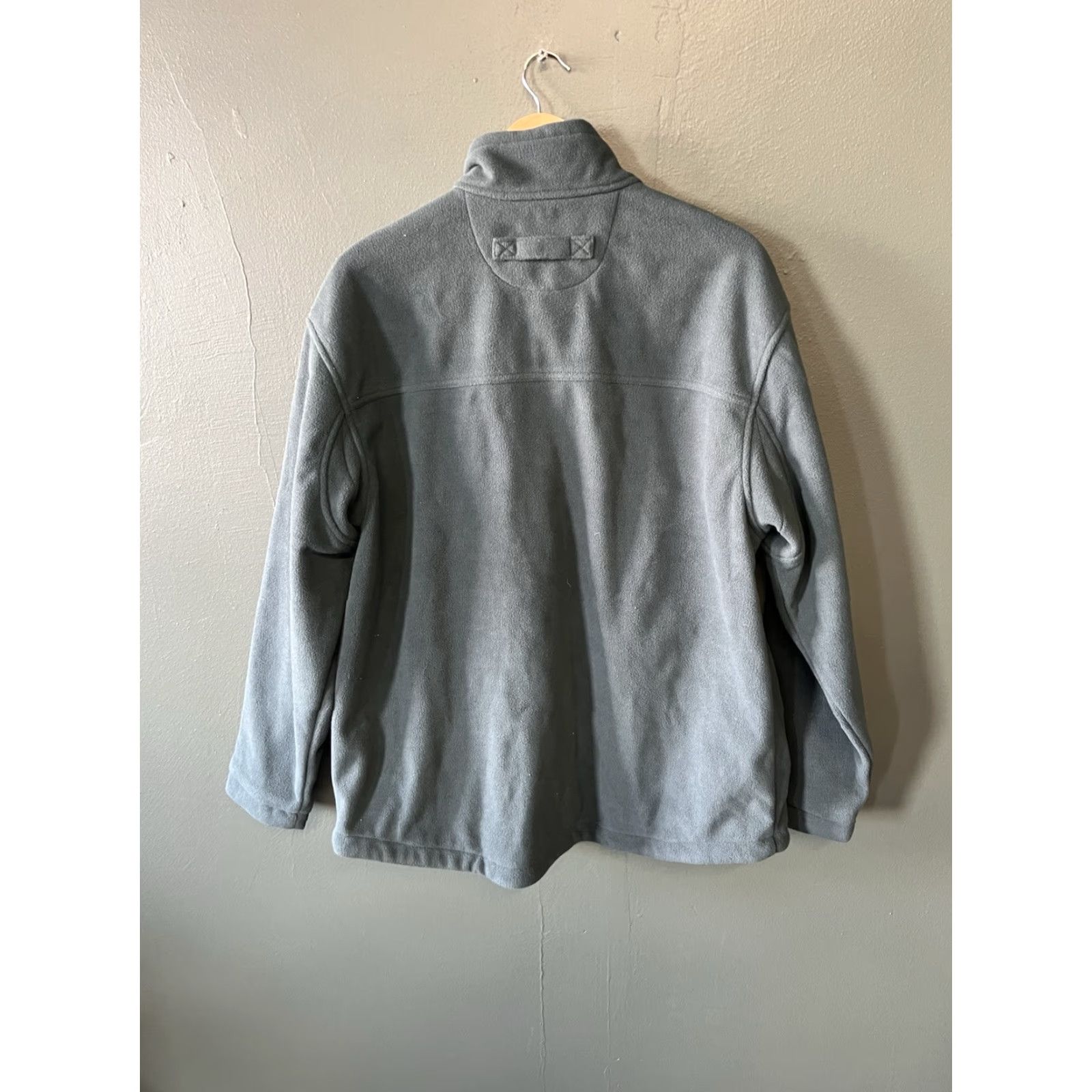 Duluth Trading Company Duluth Trading Co. Fleece Jacket Men Adult Large Tall Green Full Zip Long Sleeve Size US L / EU 52-54 / 3 - 2 Thumbnail