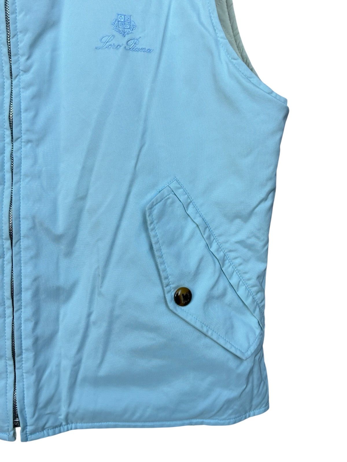 Loro Piana Loro Paiana Quitted Reversible Vest Size L / US 10 / IT 46 - 10 Thumbnail