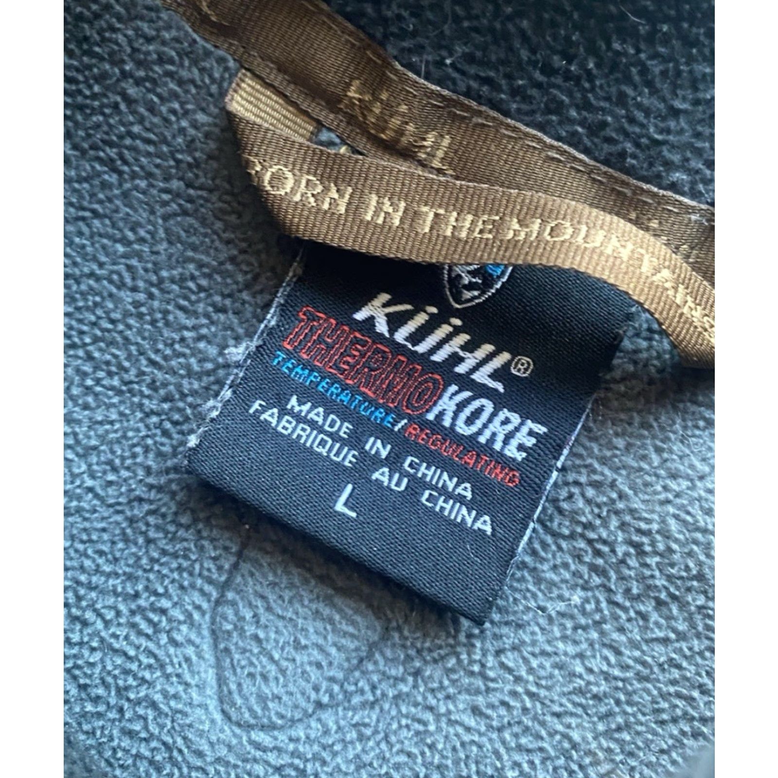 Vintage Kuhl Sweater 1/4 Zip Men Brown L Size US L / EU 52-54 / 3 - 7 Thumbnail