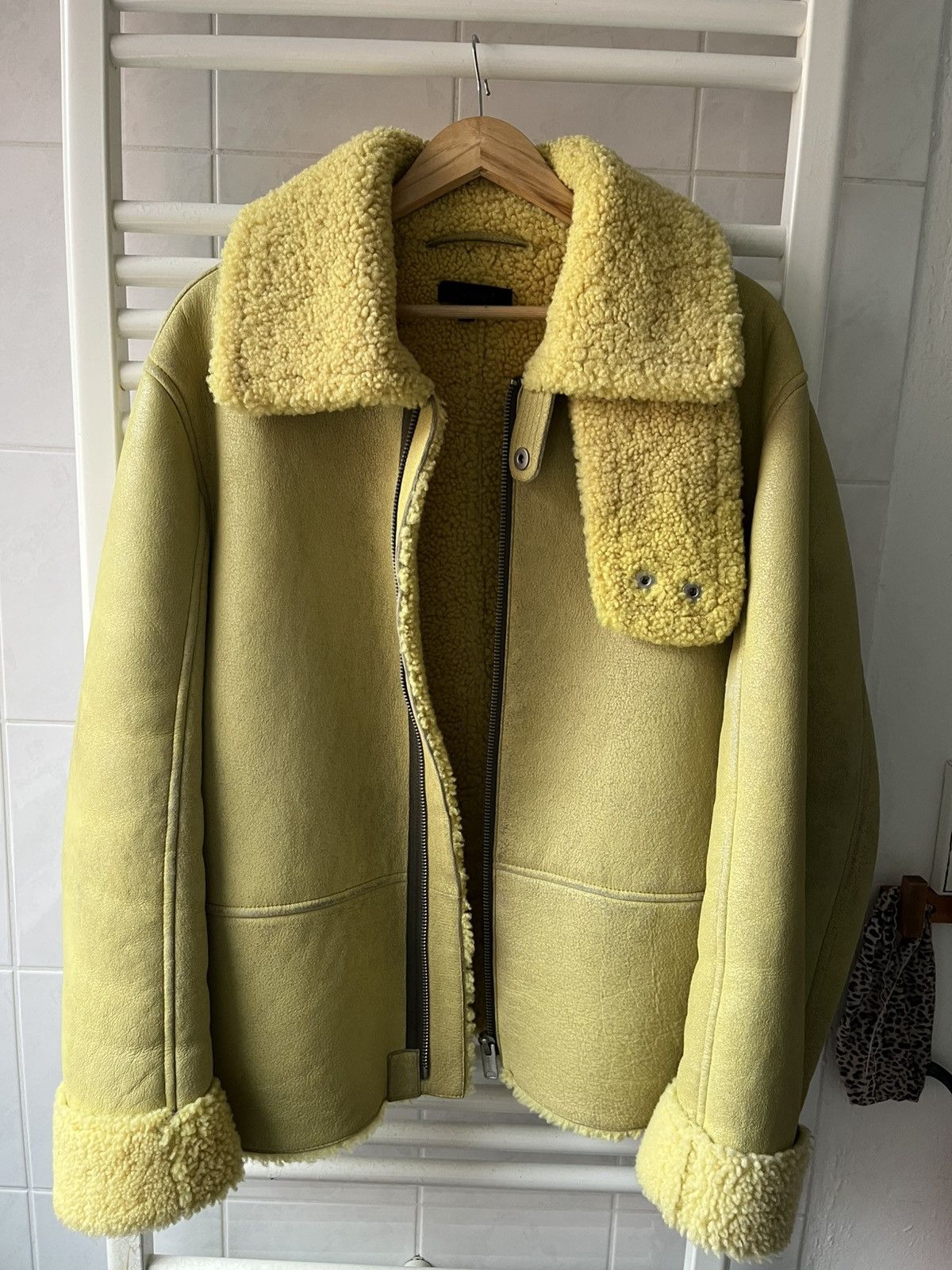 Yeezy Yeezy Shearling Yellow Season 3 Coat | Grailed