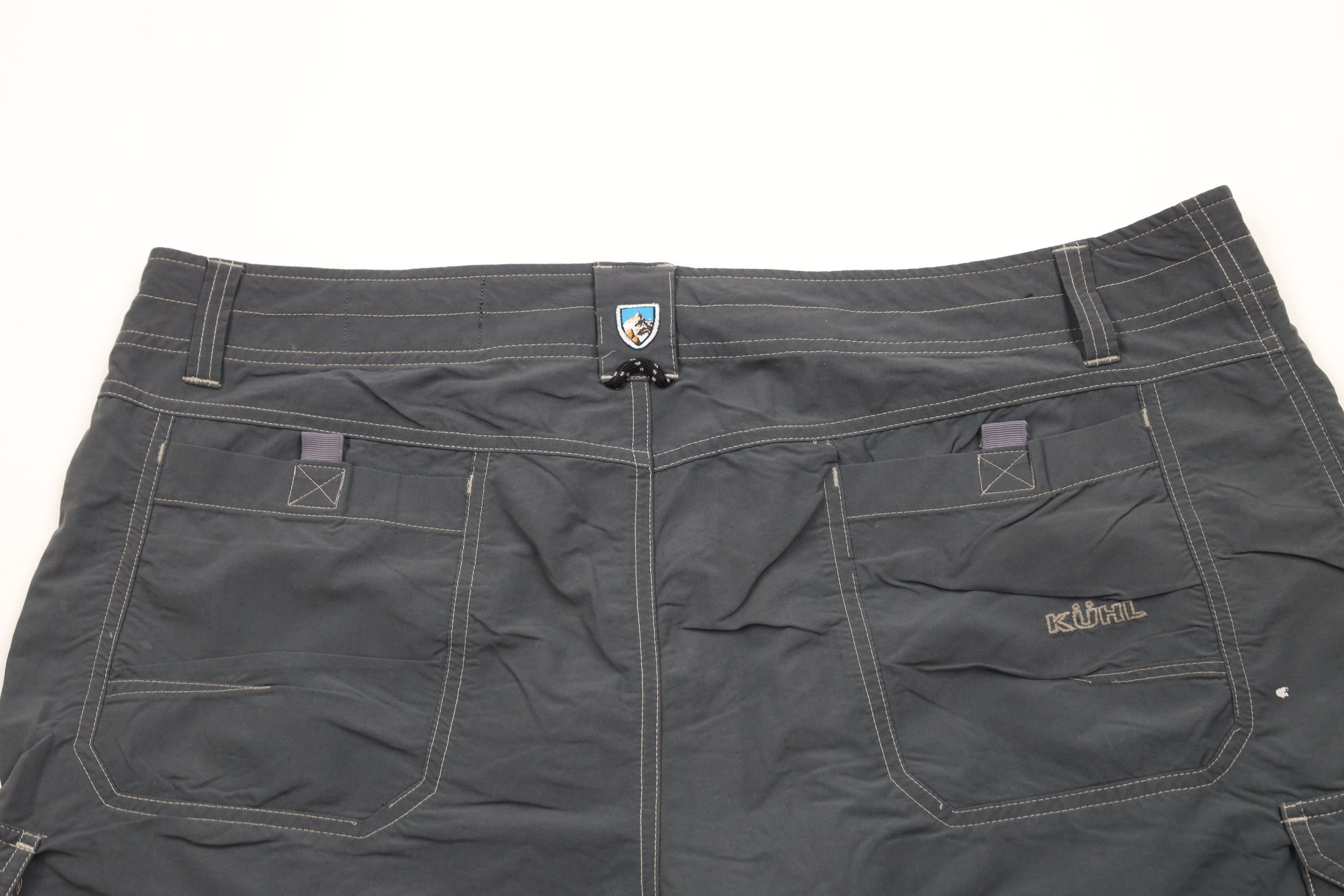 Kuhl × Vintage Kuhl Mountain Outdoor Hiking Climbing Cargo Shorts Gray Size US 40 / EU 56 - 11 Thumbnail