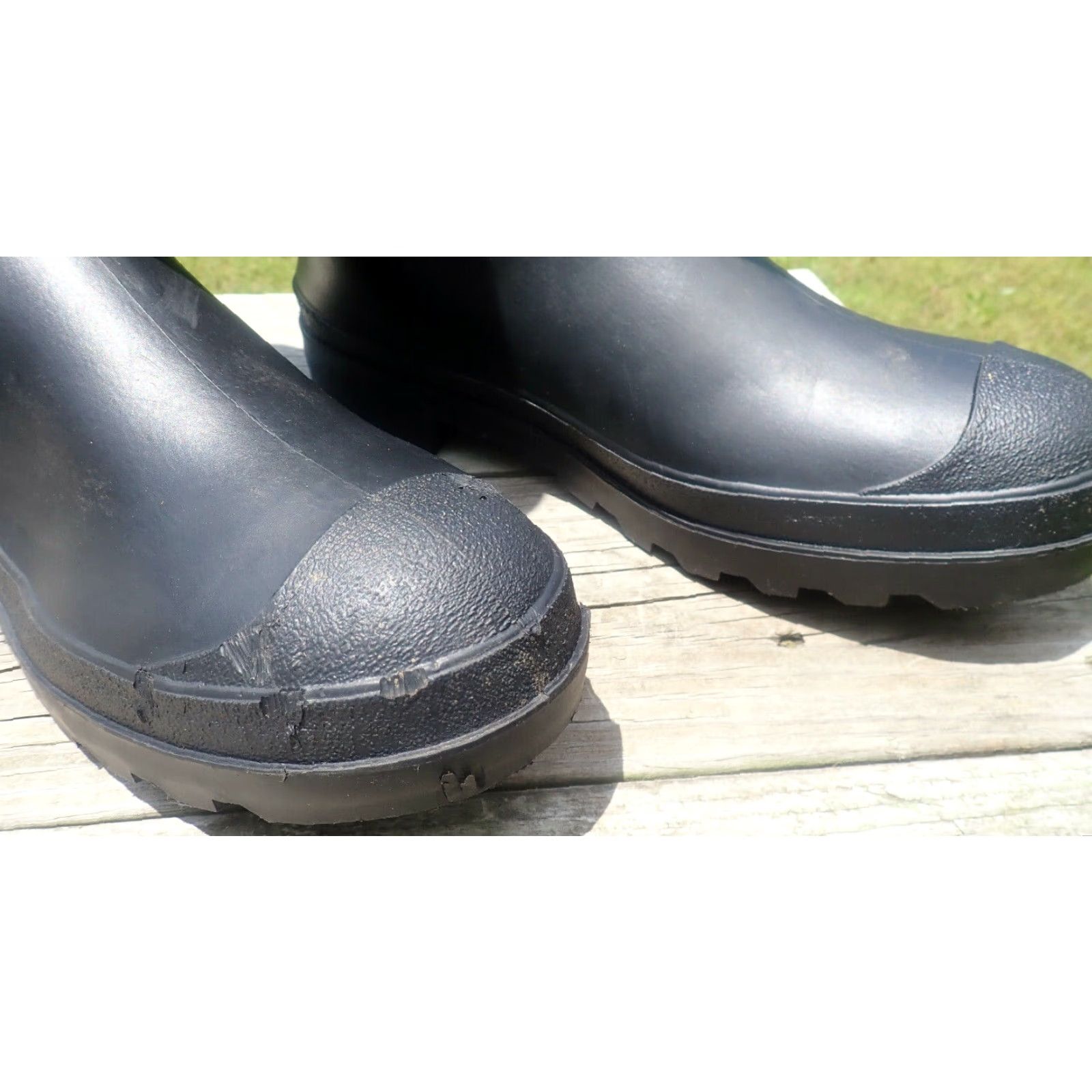 Vintage Genfoot Mens Industrial Steel Toe Rubber Boots 12 Extra Large XL Size US 12 / EU 45 - 5 Thumbnail