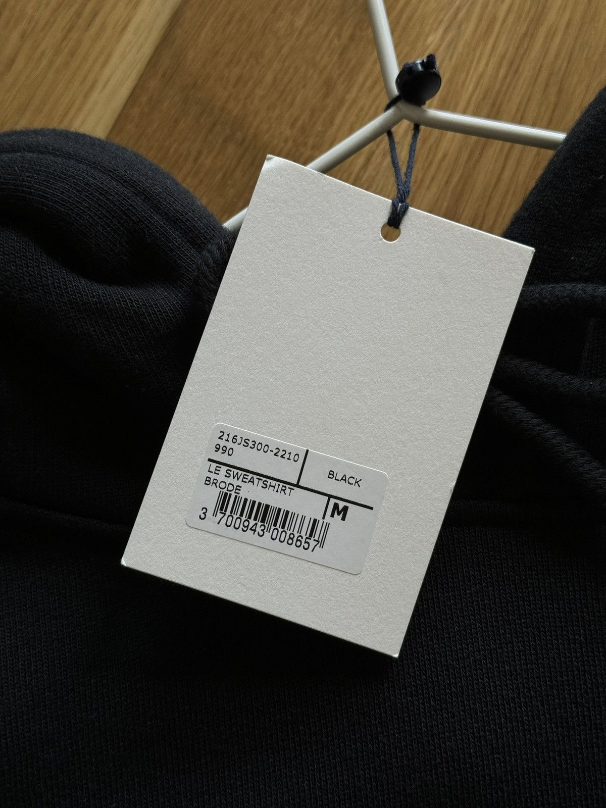 Jacquemus Jacquemus Script Logo Hoodie black Size medium Size US M / EU 48-50 / 2 - 4 Thumbnail