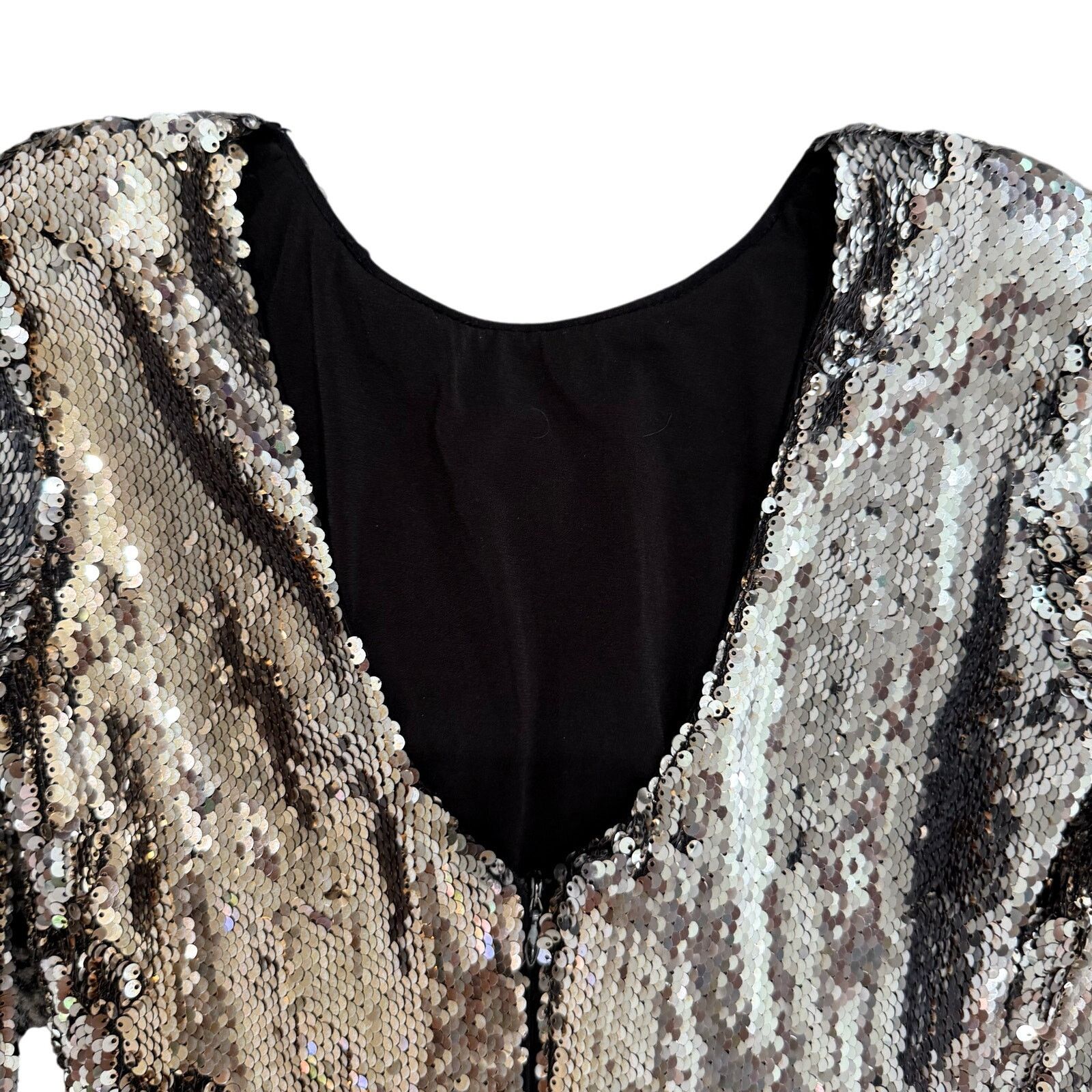 Dress the Population Dress the Population Sequin Natalie Sheath in Gold, Size S Size S / US 4 / IT 40 - 9 Thumbnail