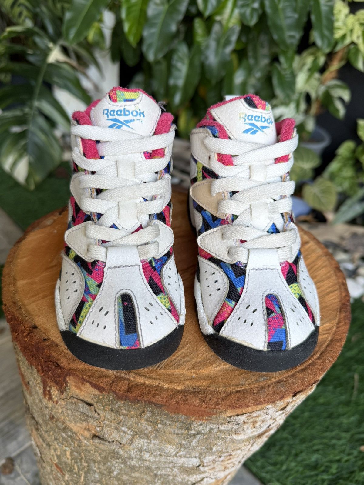 Reebok Vintage Kids Reebok Kamikaze 1 Mid "I Love the 90s" Sneaker Size US 8 / EU 41 - 3 Thumbnail