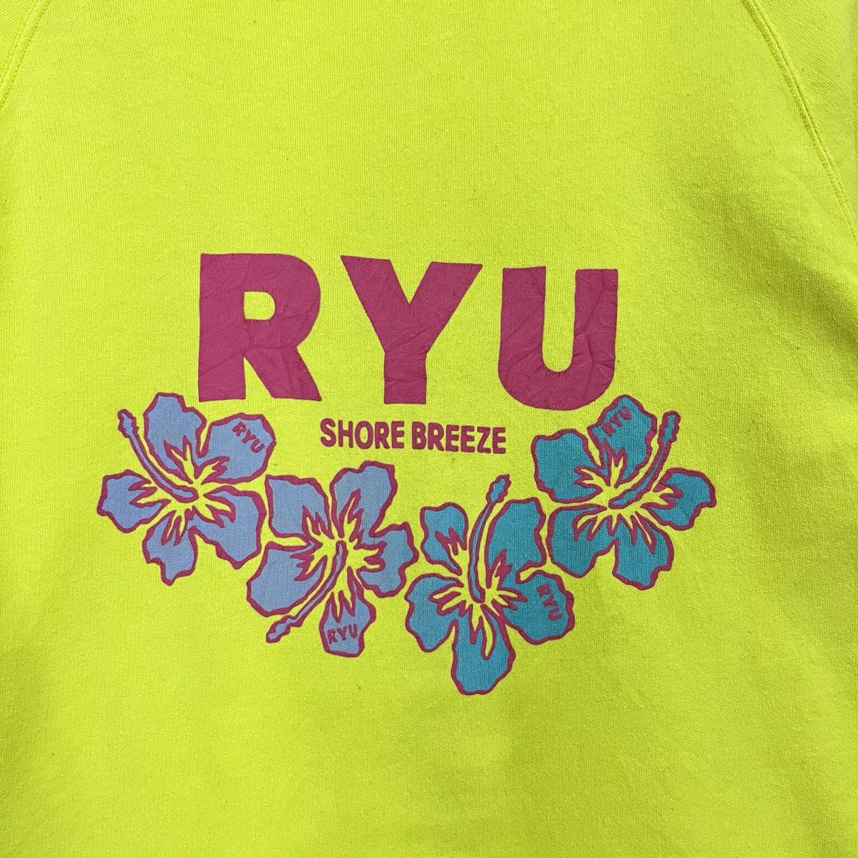 Quiksilver Vintage Ryu Sport Flora Crewneck Hoodie Size US M / EU 48-50 / 2 - 10 Thumbnail