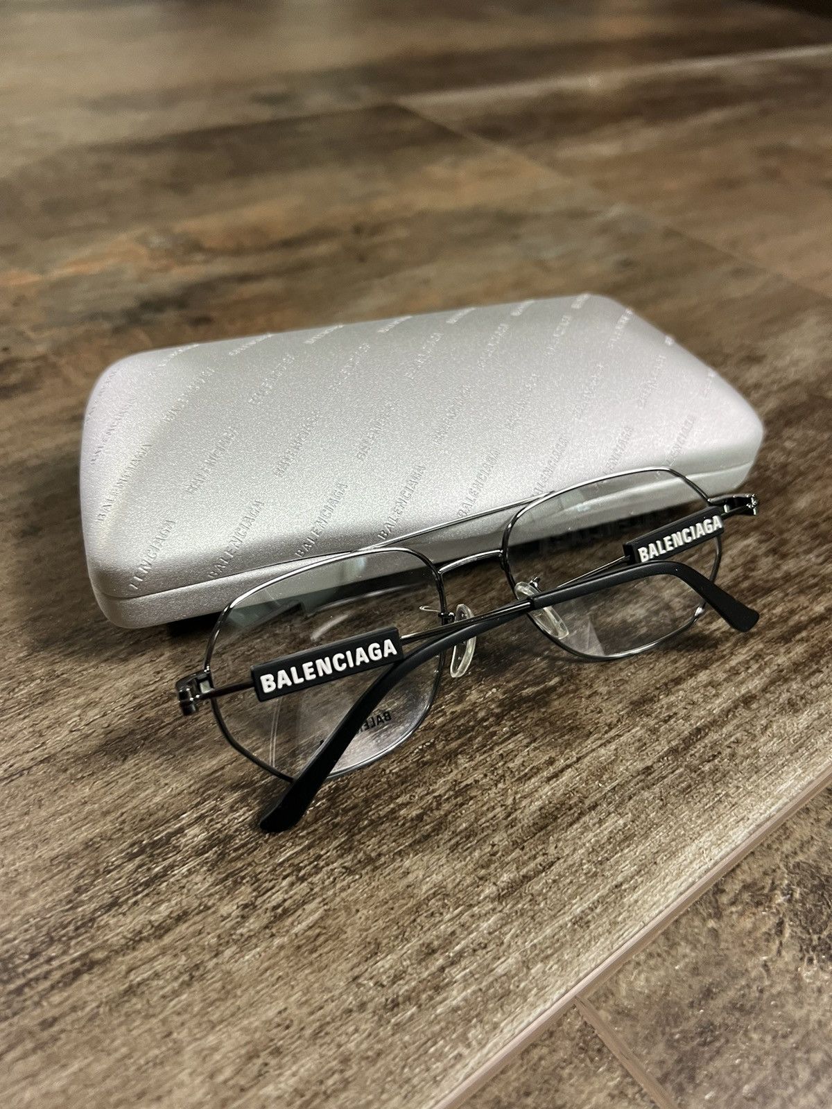 image of Balenciaga Glasses/frames in Black, Men's